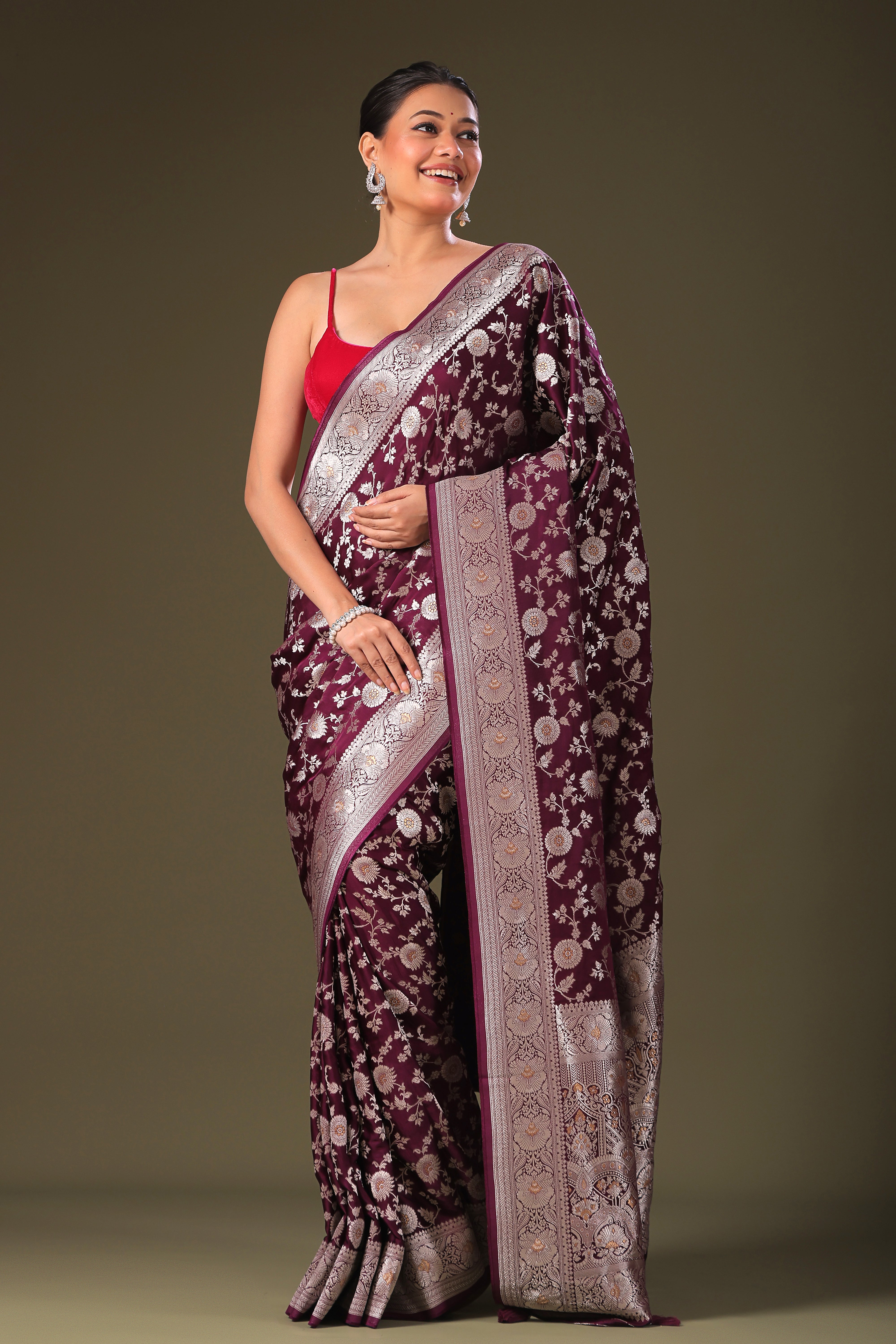 Semi Mashru Banarasi