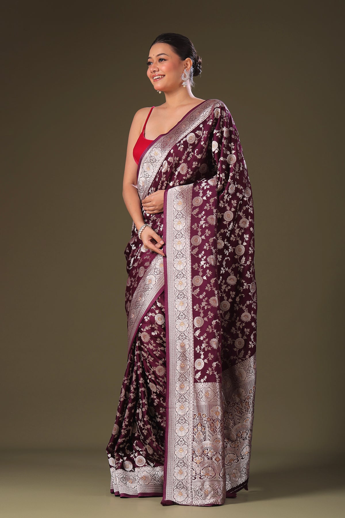 Semi Mashru Banarasi