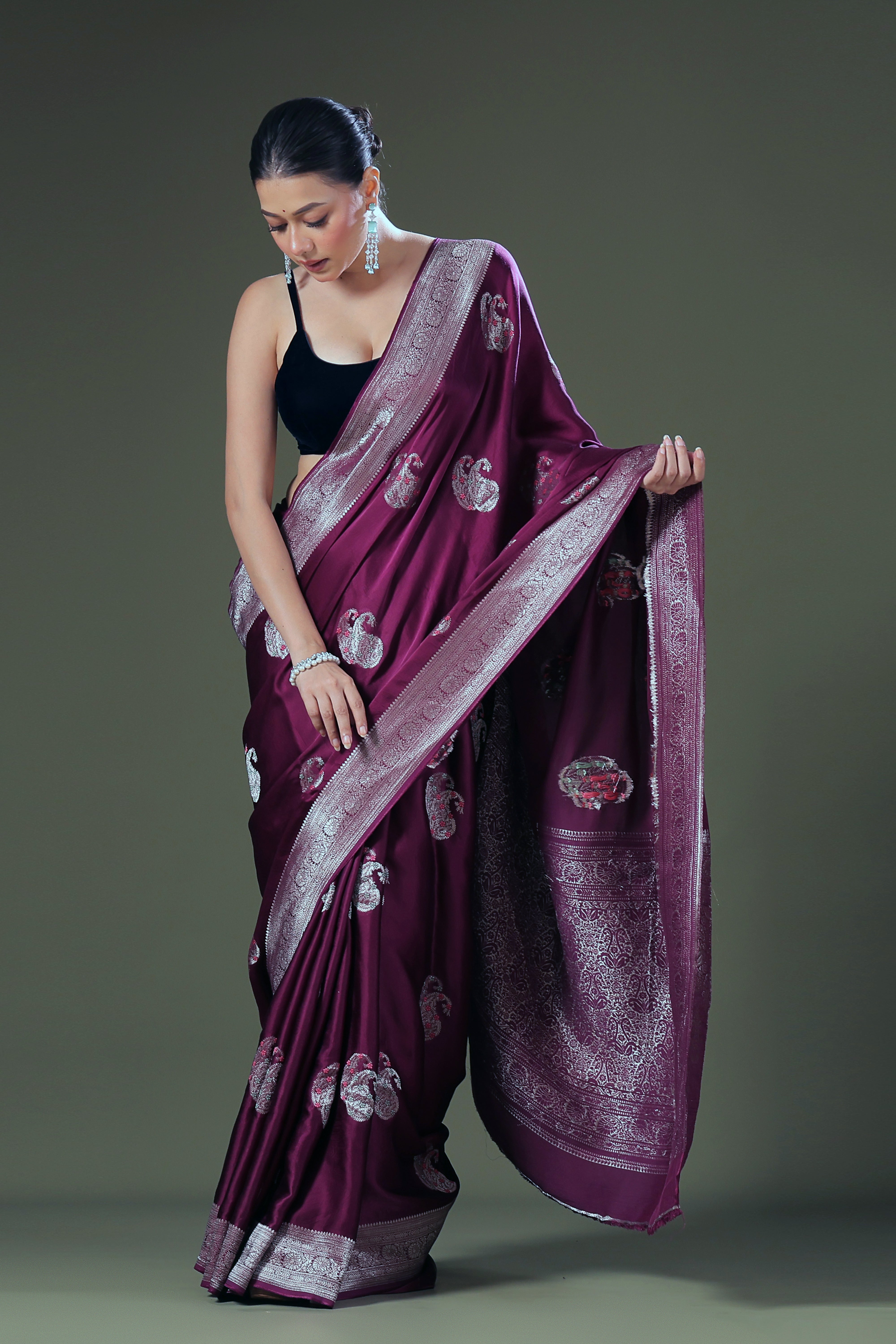 Semi Mashru Banarasi