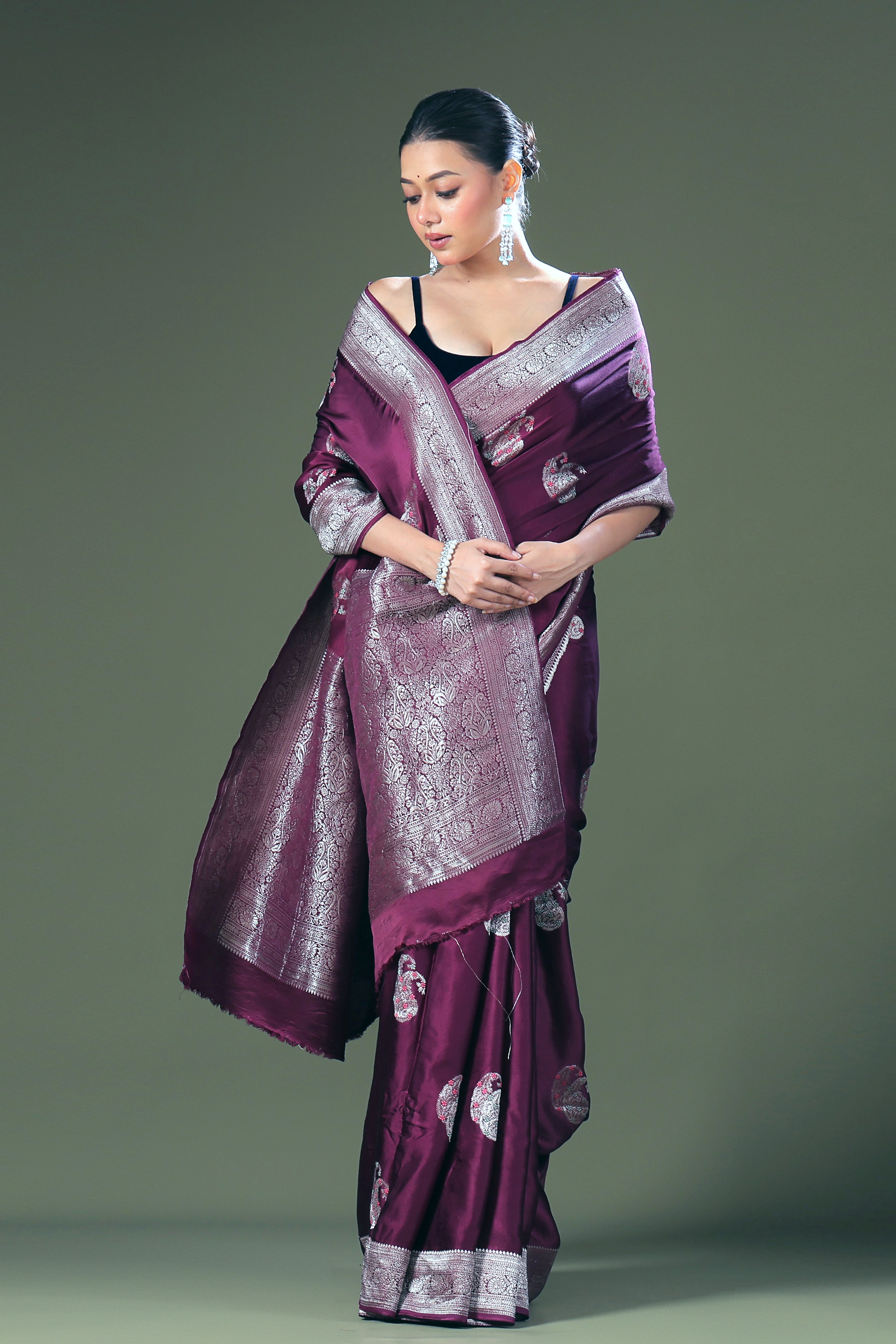 Semi Mashru Banarasi