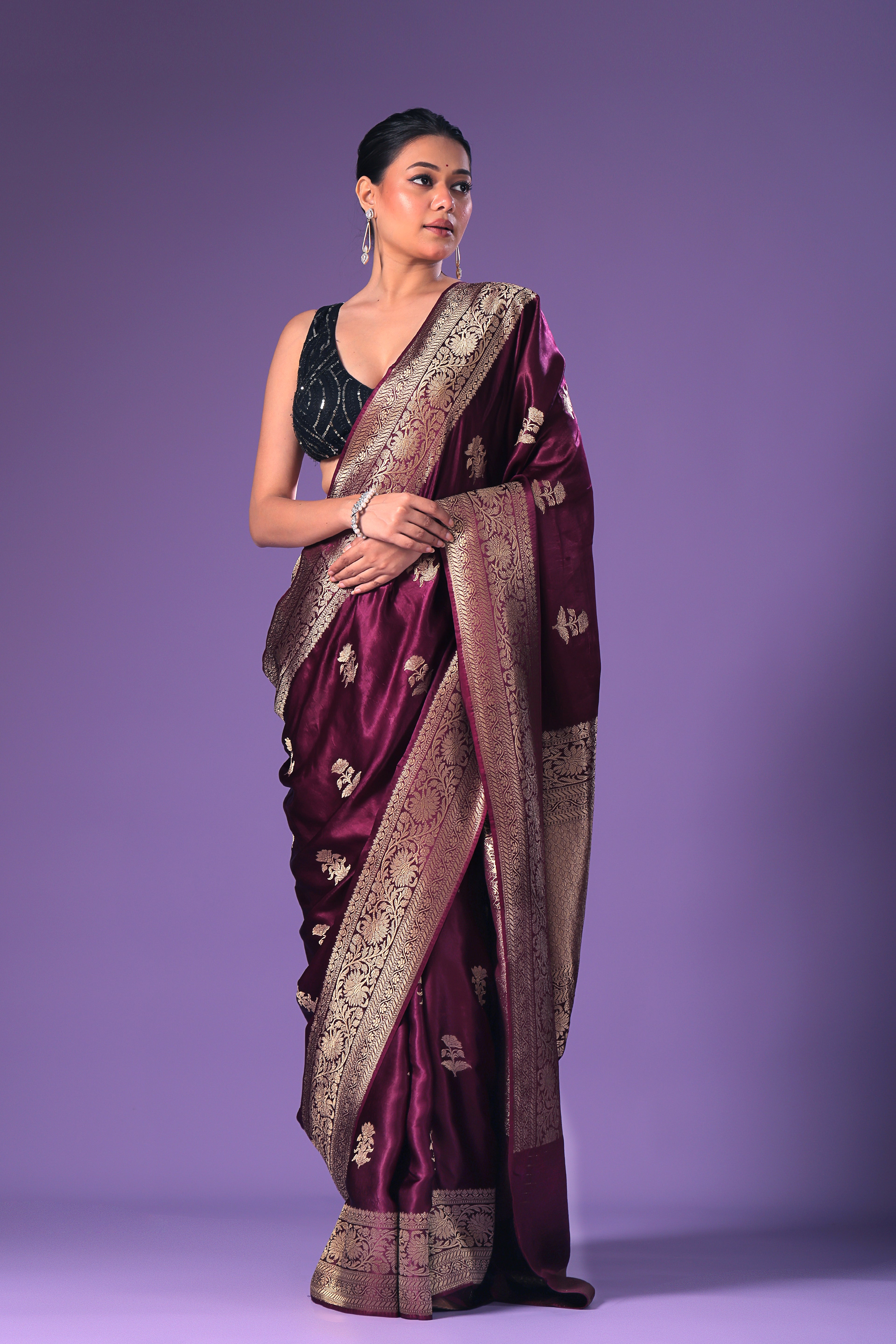 Semi Mashru Banarasi