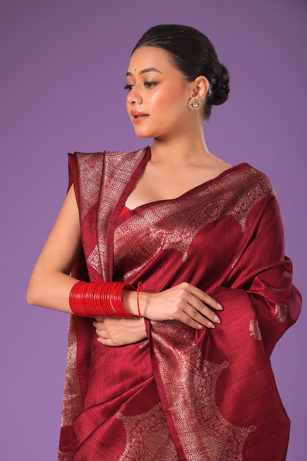 Raw Silk Banarasi