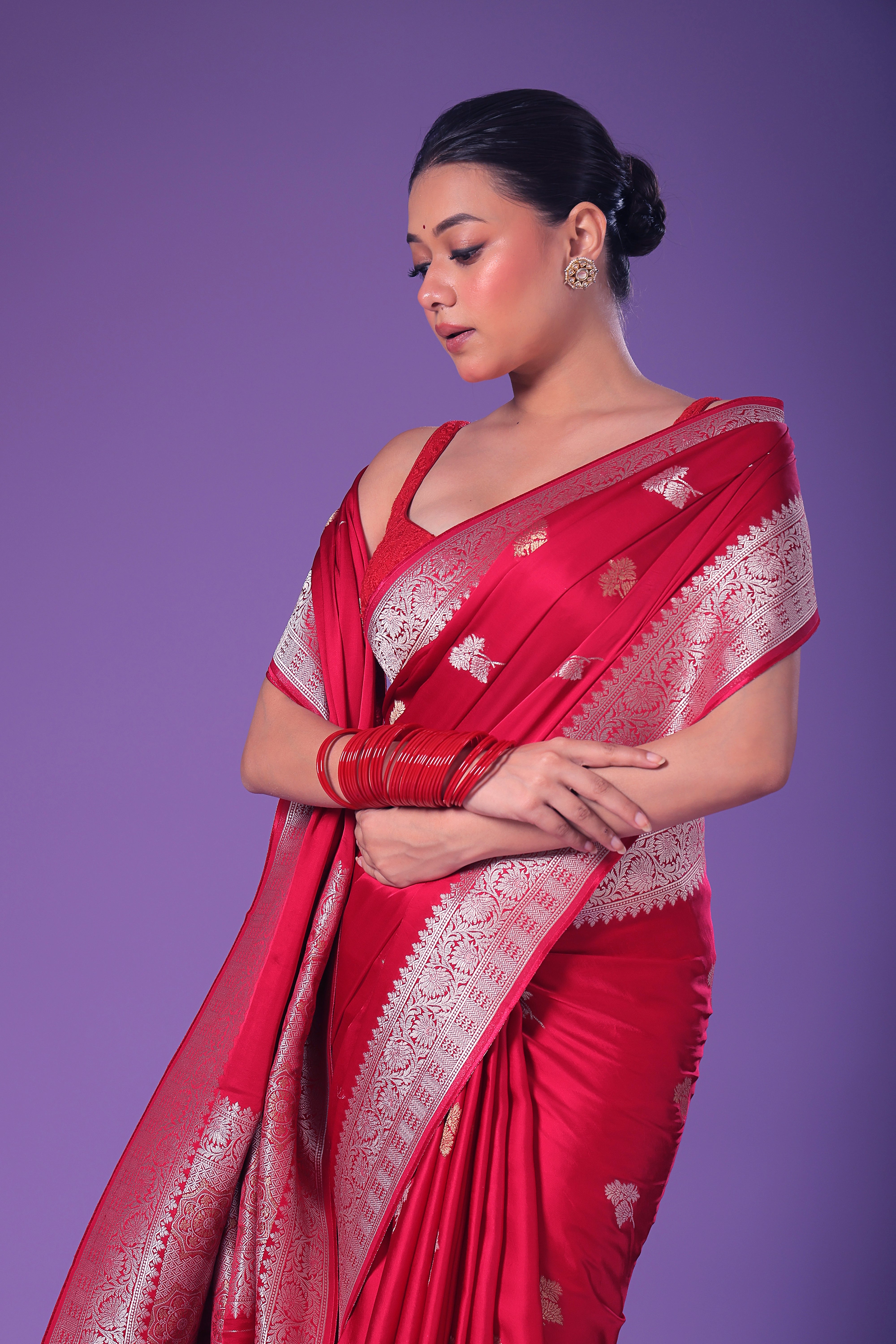 Semi Mashru Banarasi