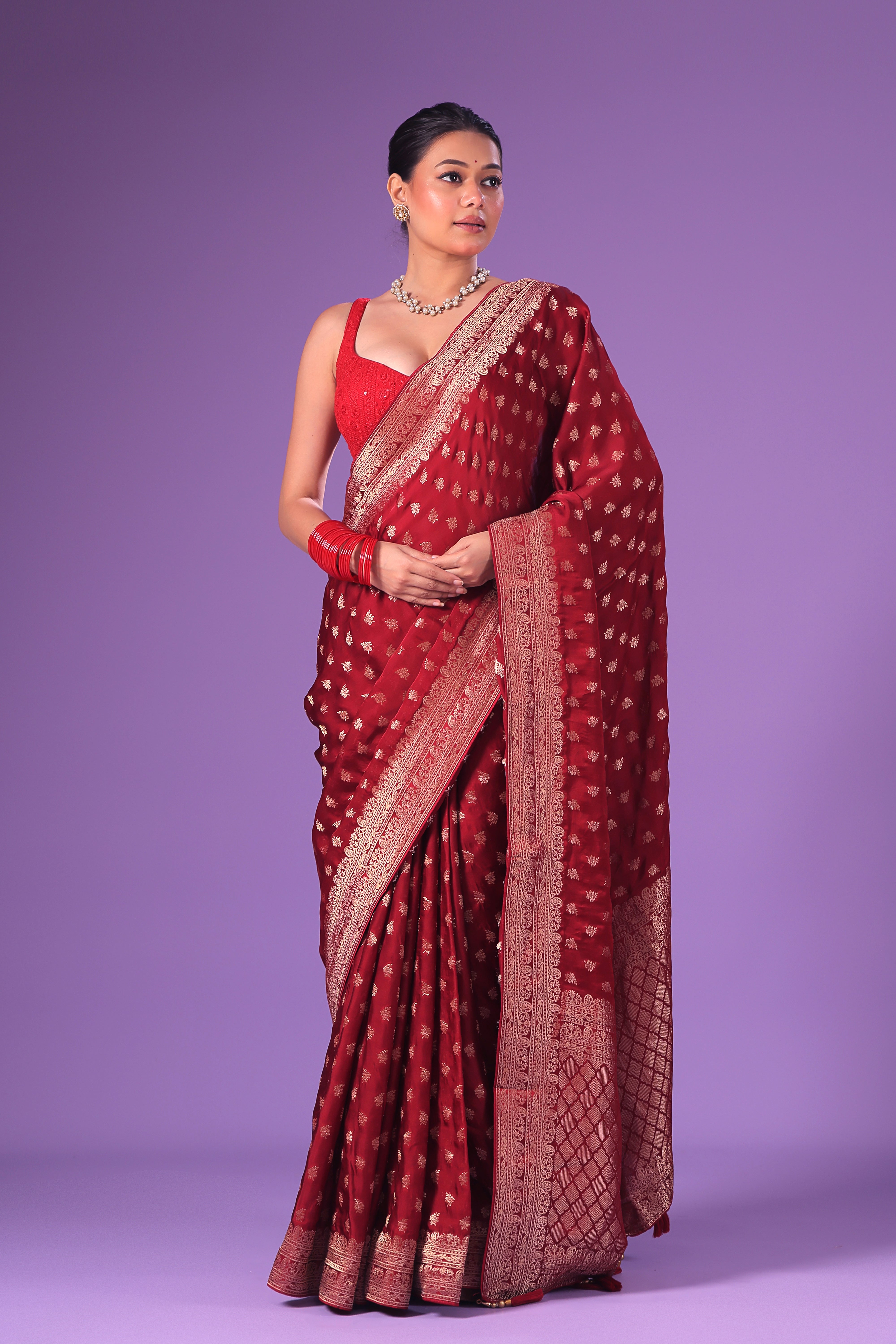 Semi Mashru Banarasi