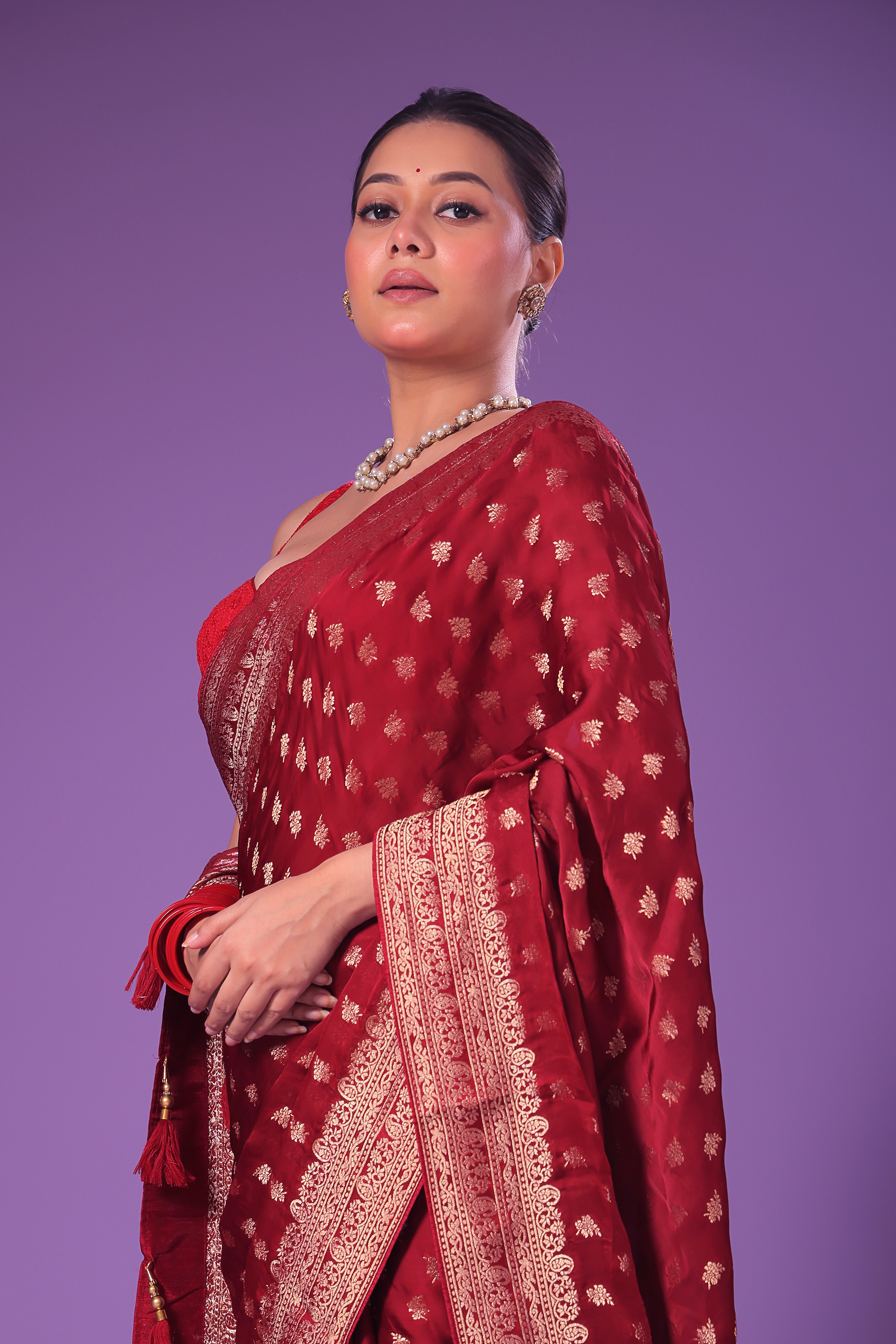 Semi Mashru Banarasi