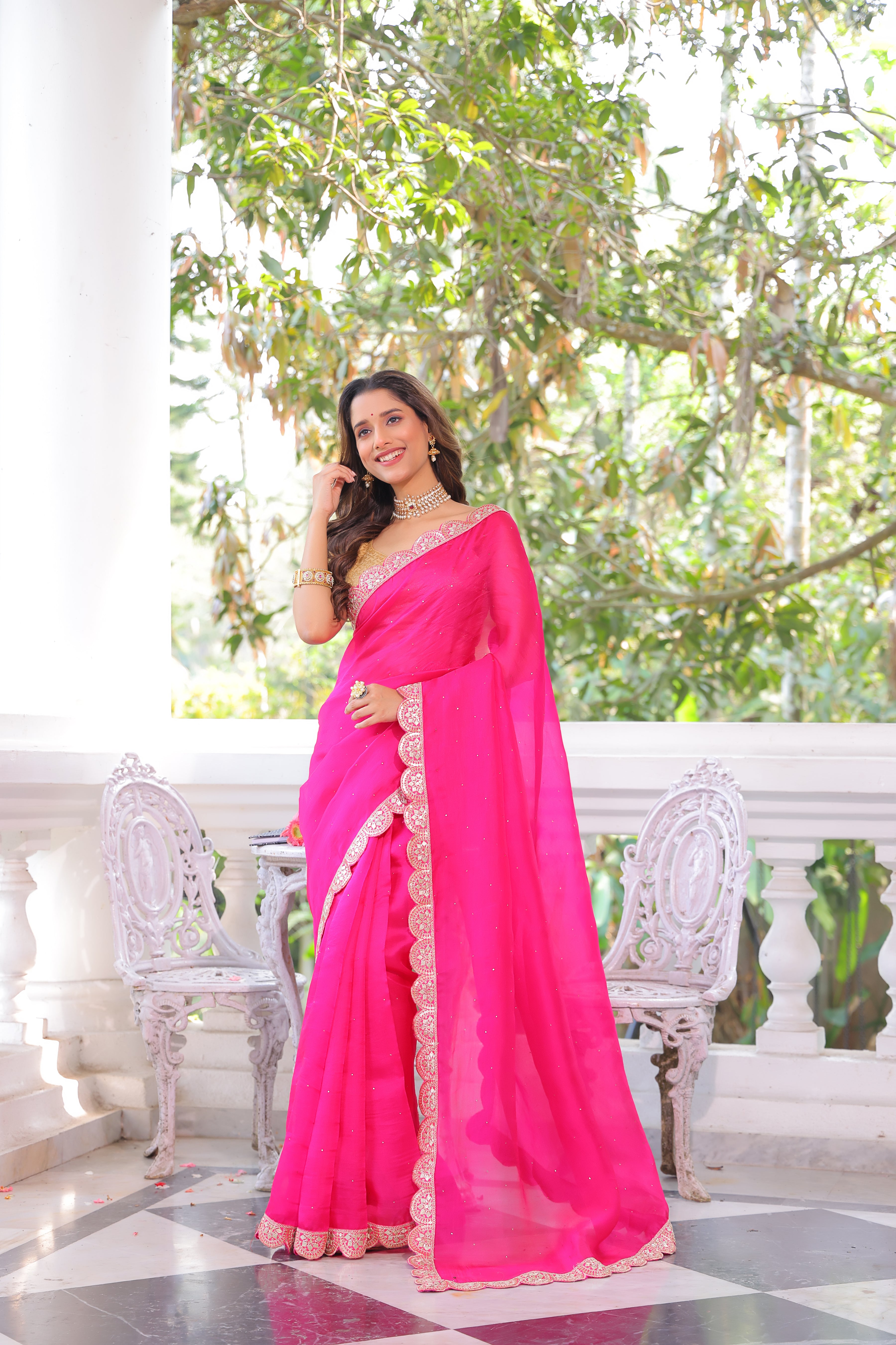 Organza Scalping Border