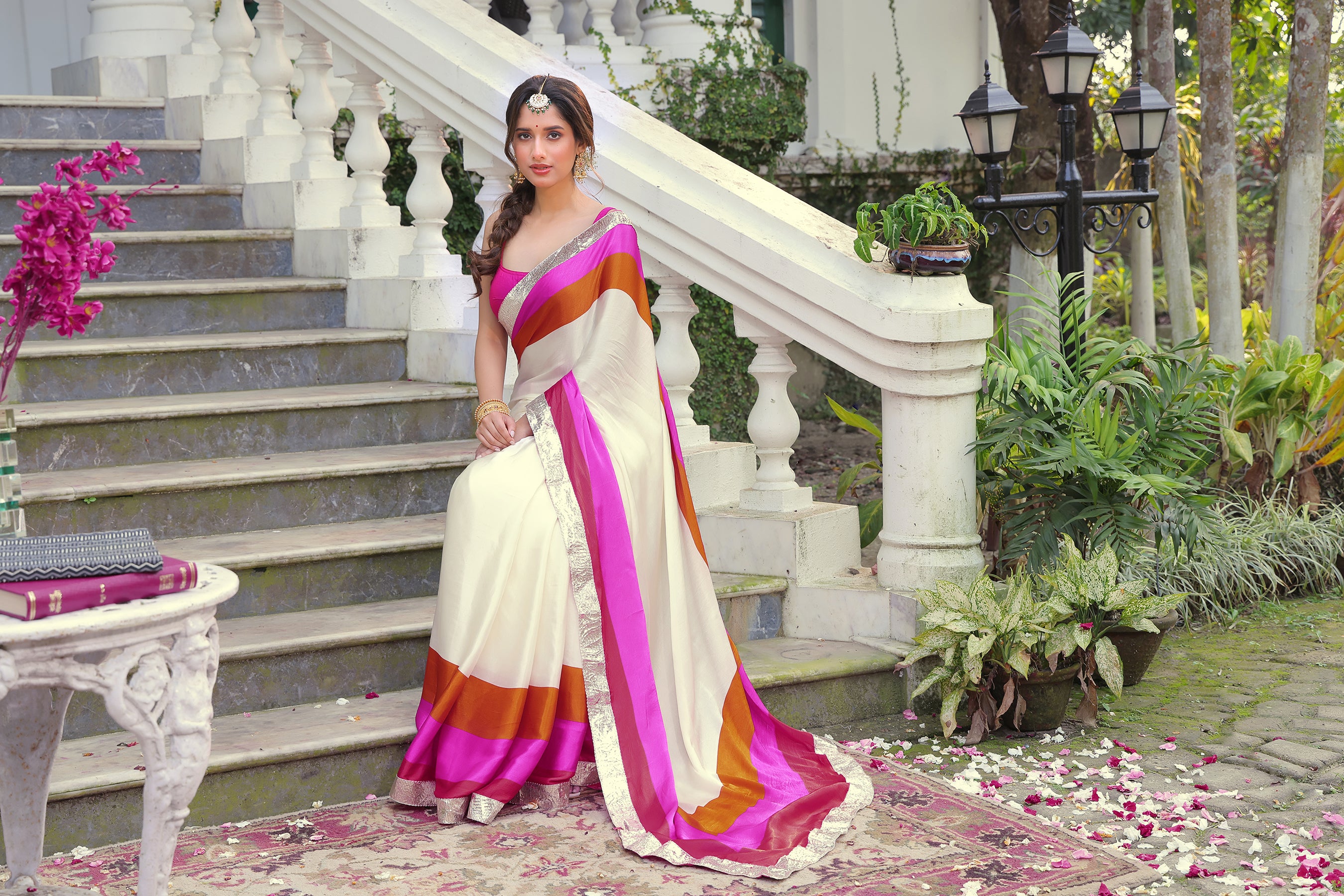 Satin With Border