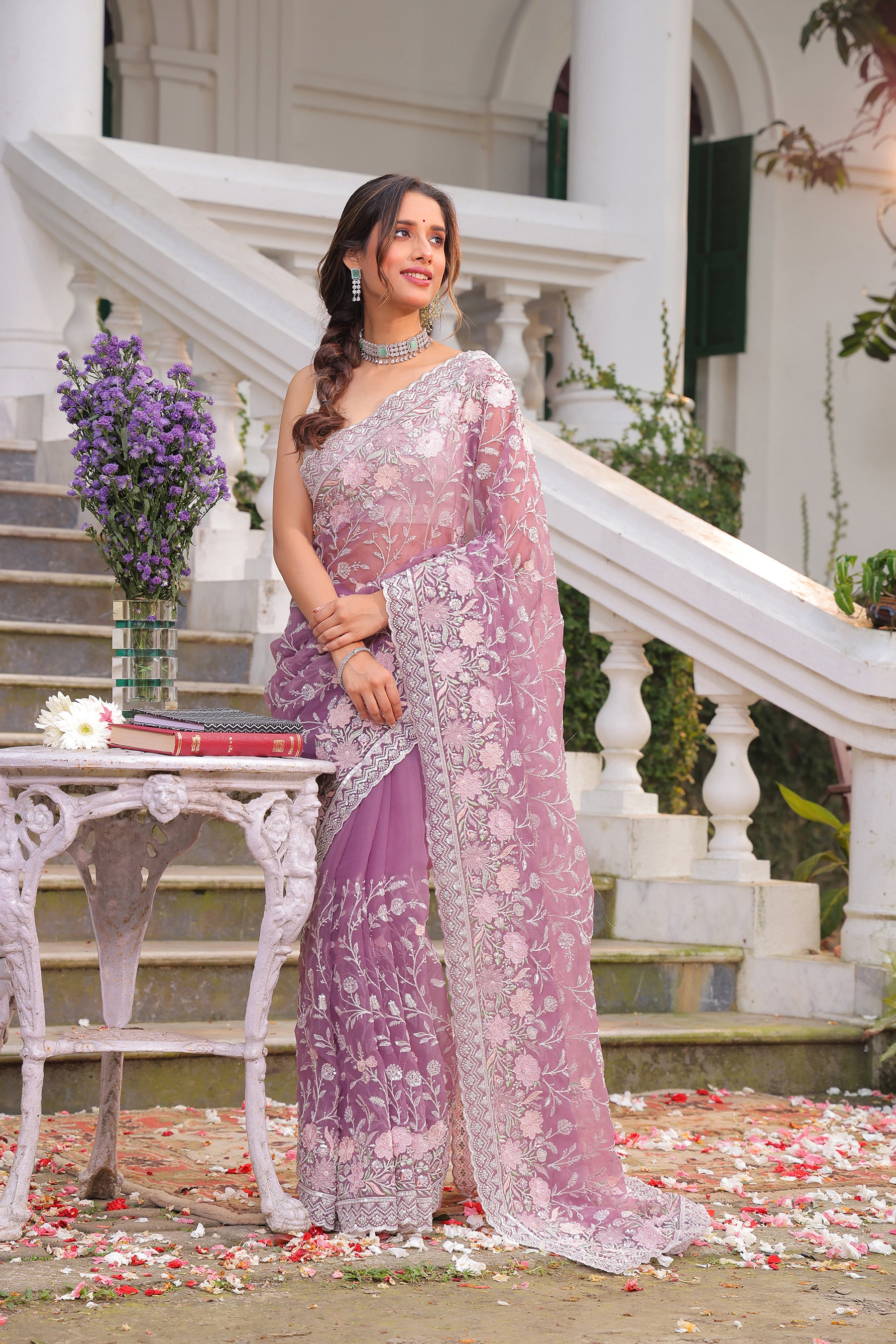 Chiffon Organza Embroidery