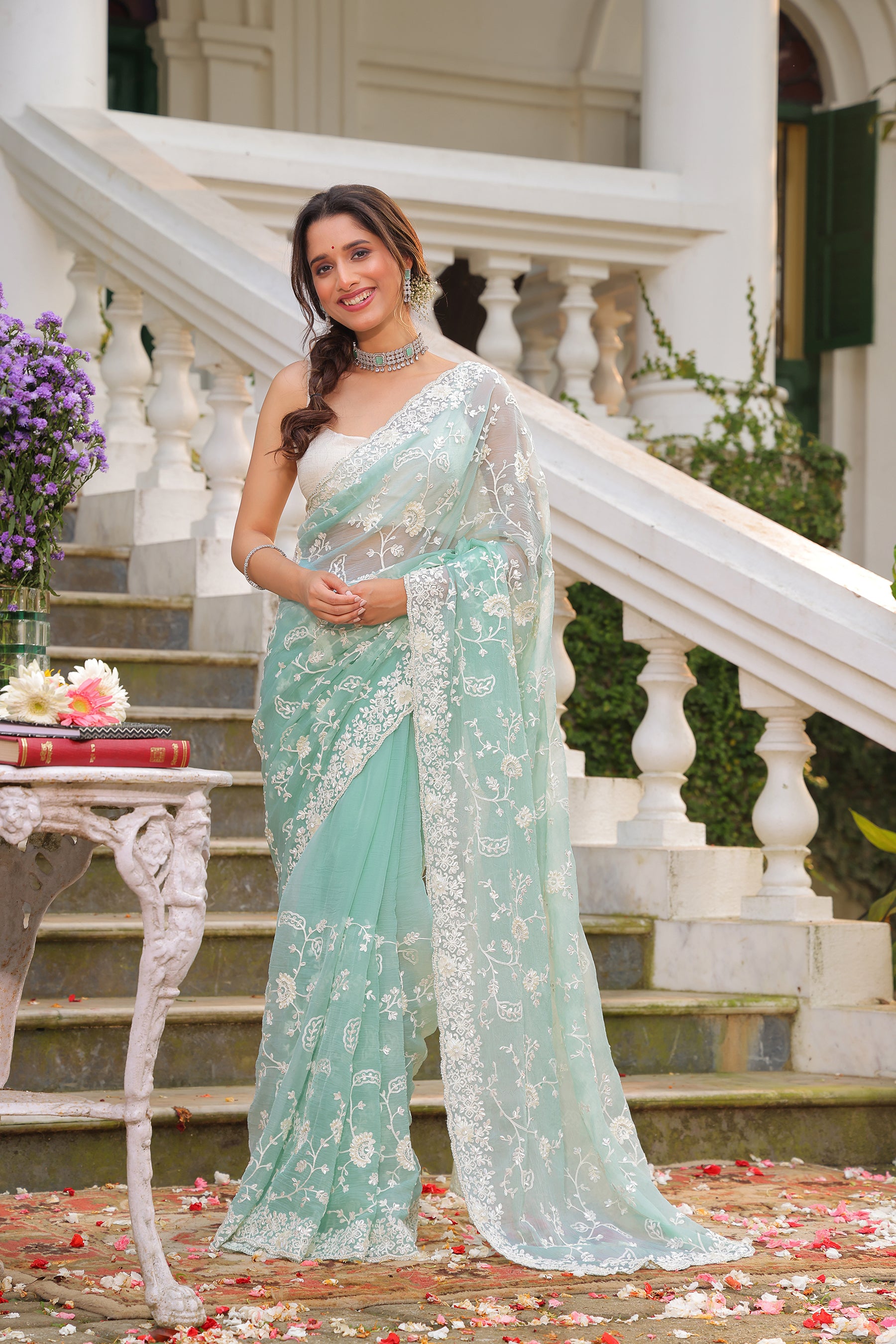 Chiffon Organza Embroidery