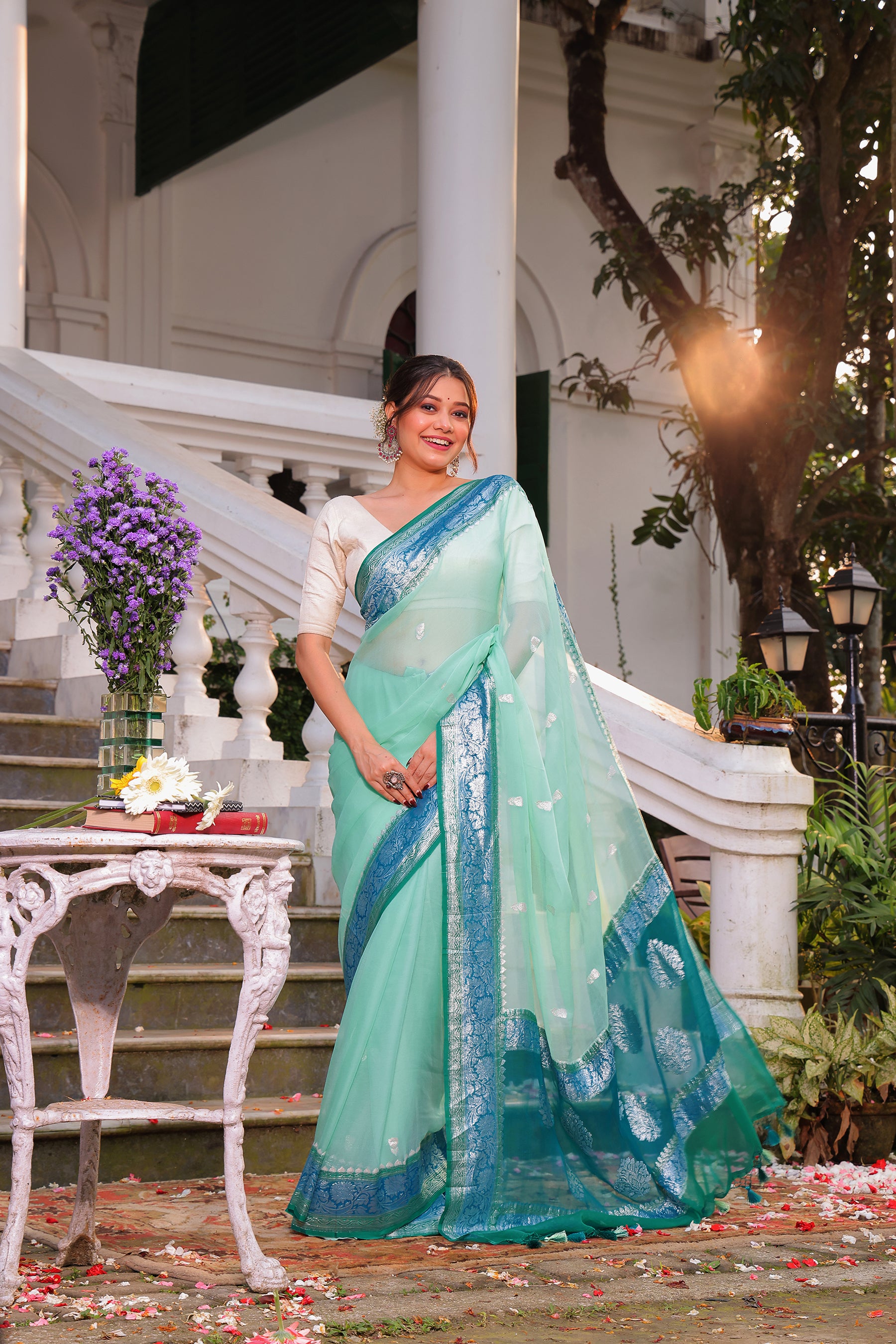 Chiffon Banarasi