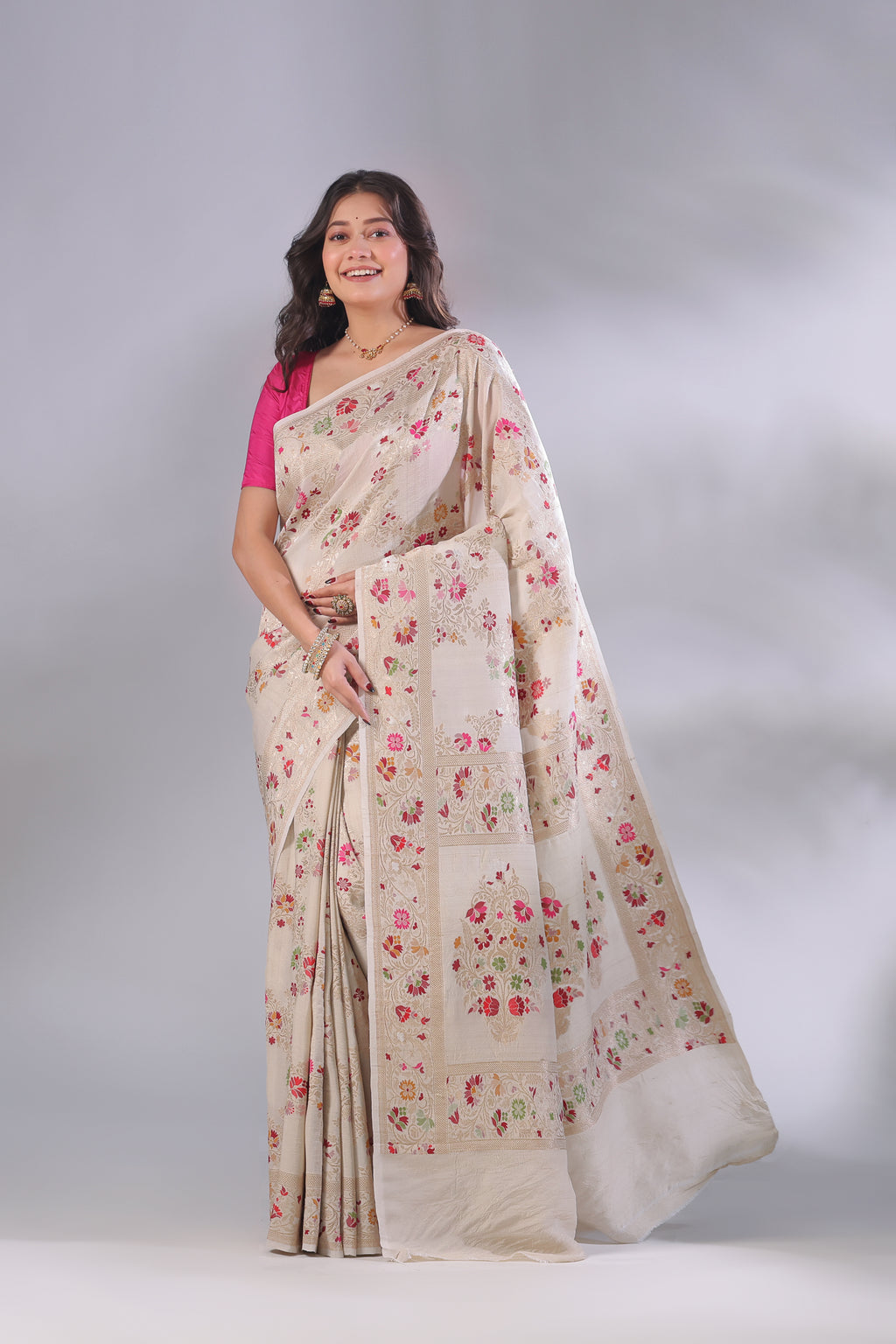 Tussar Georgette