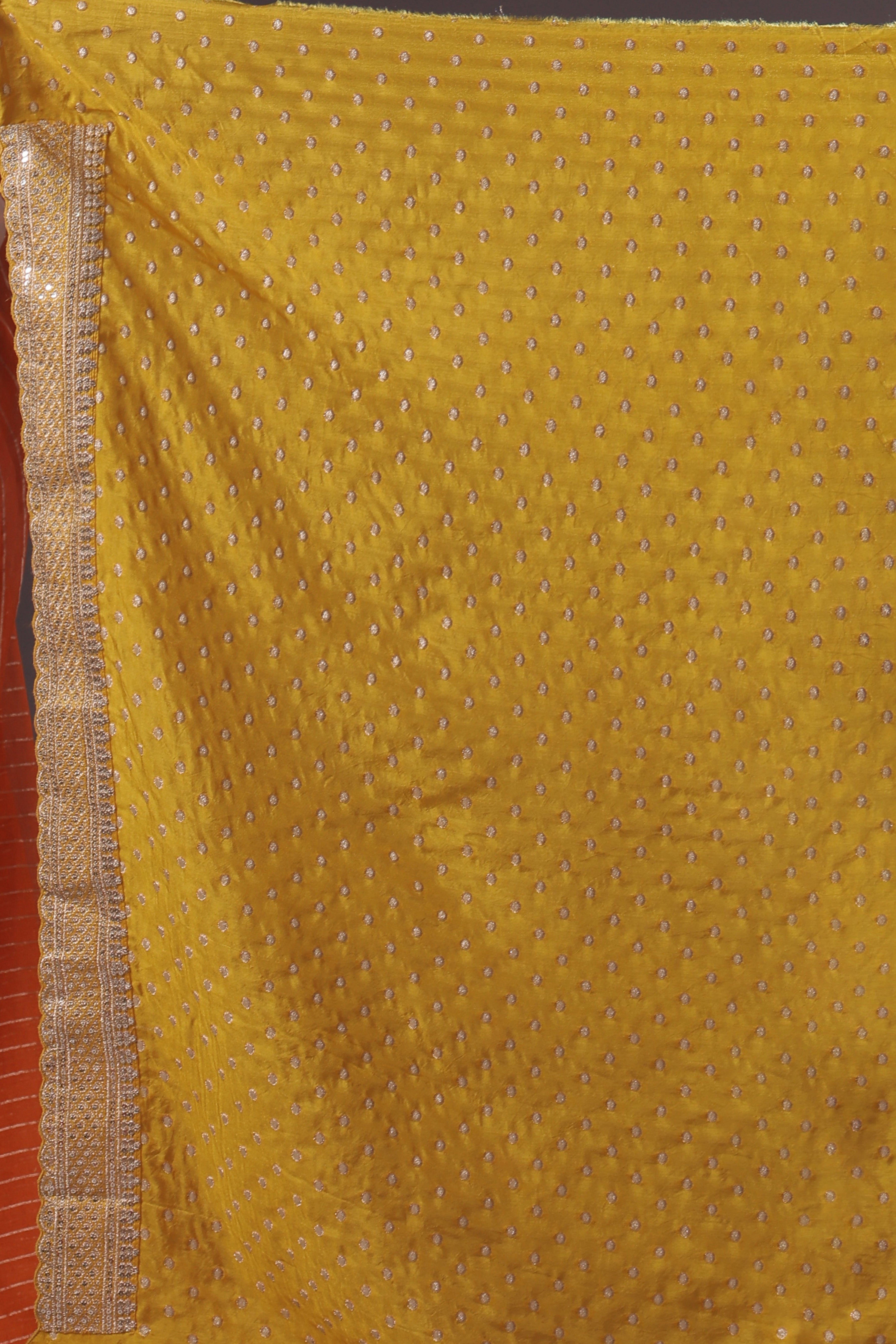 Organza Tissue Zari border