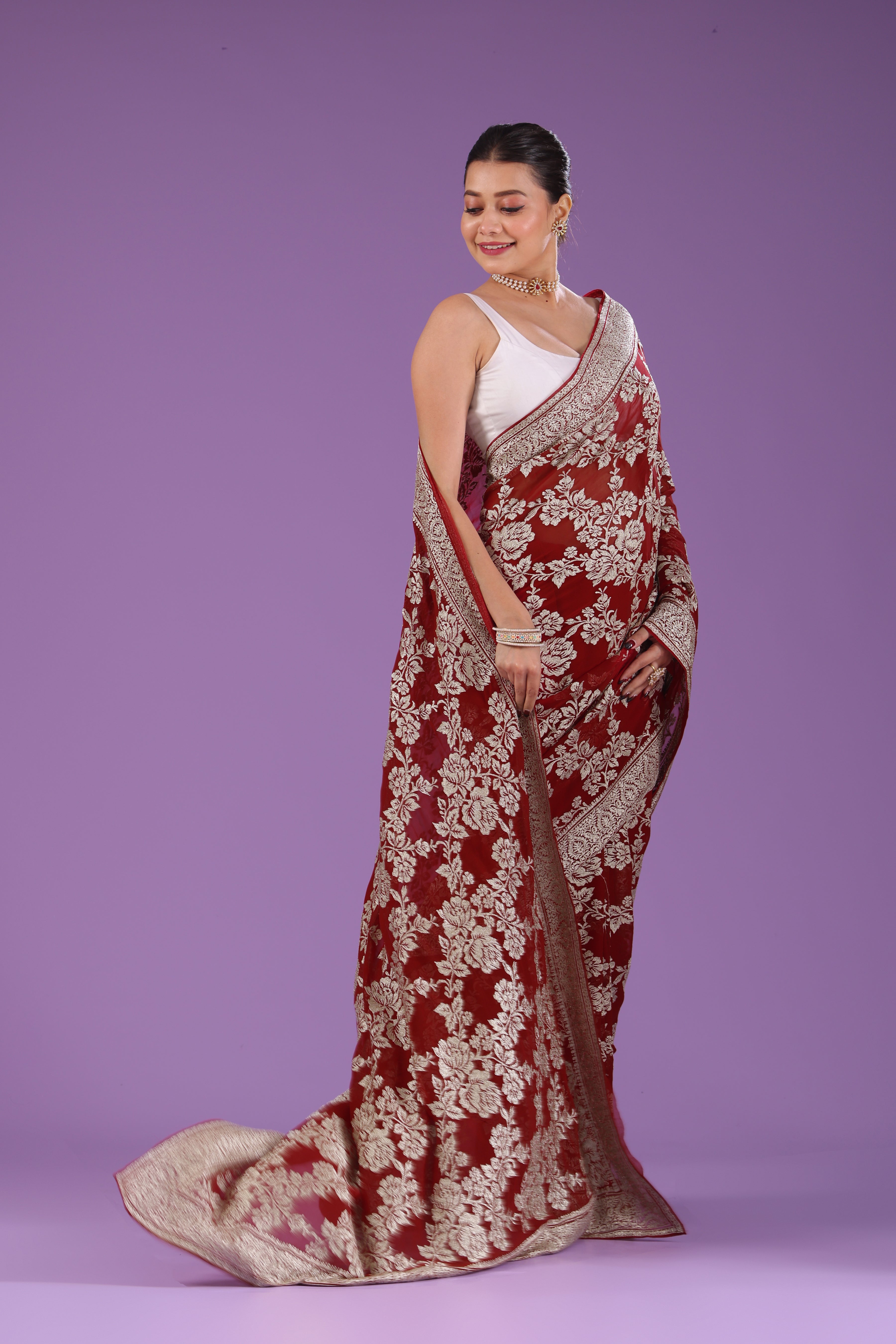 Chiffon Banarasi