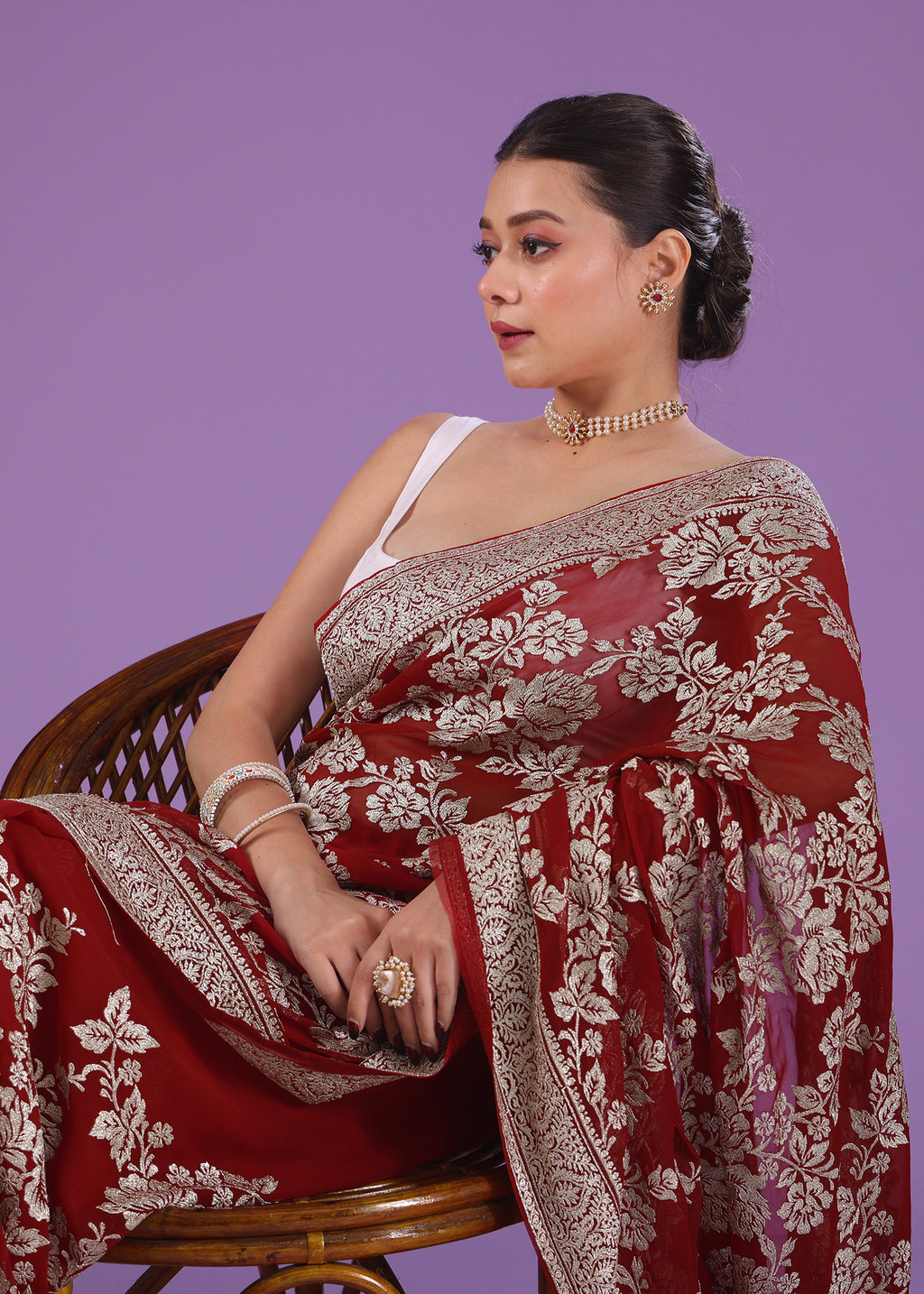 Chiffon Banarasi
