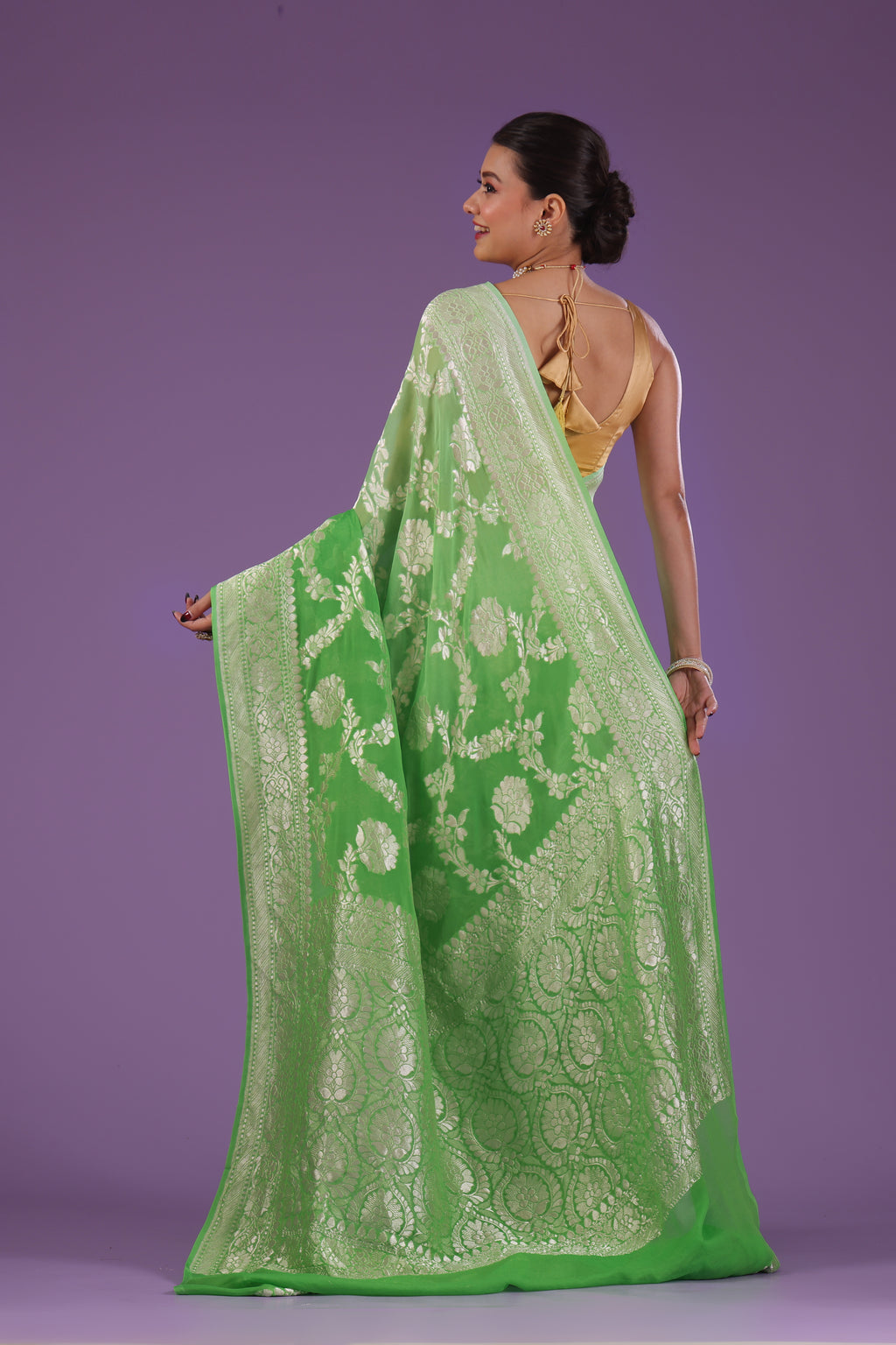 Shaded Khaddi Banarasi