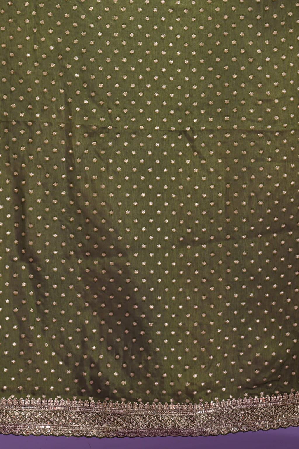 Organza Tissue Zari Border
