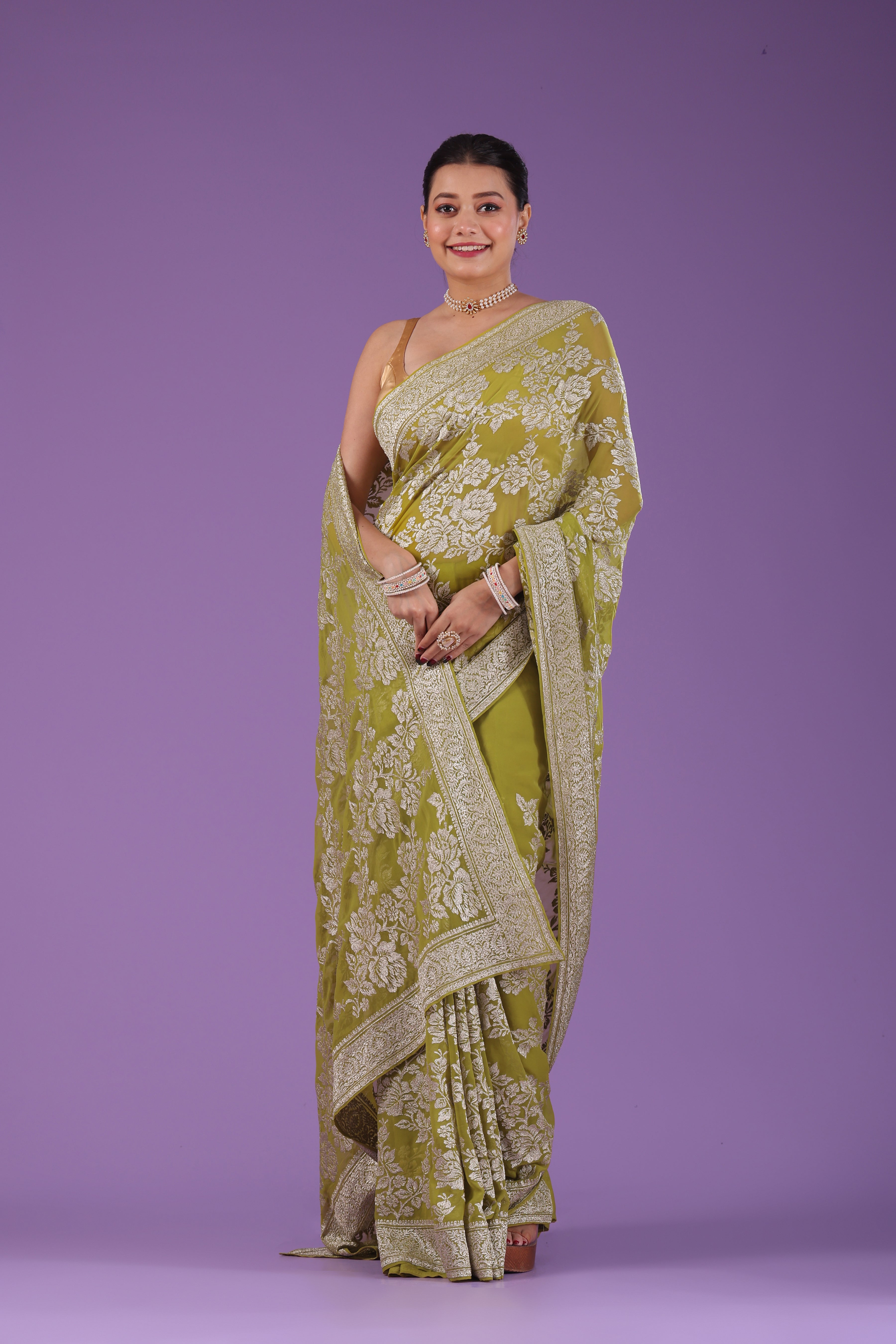 Chiffon Banarasi