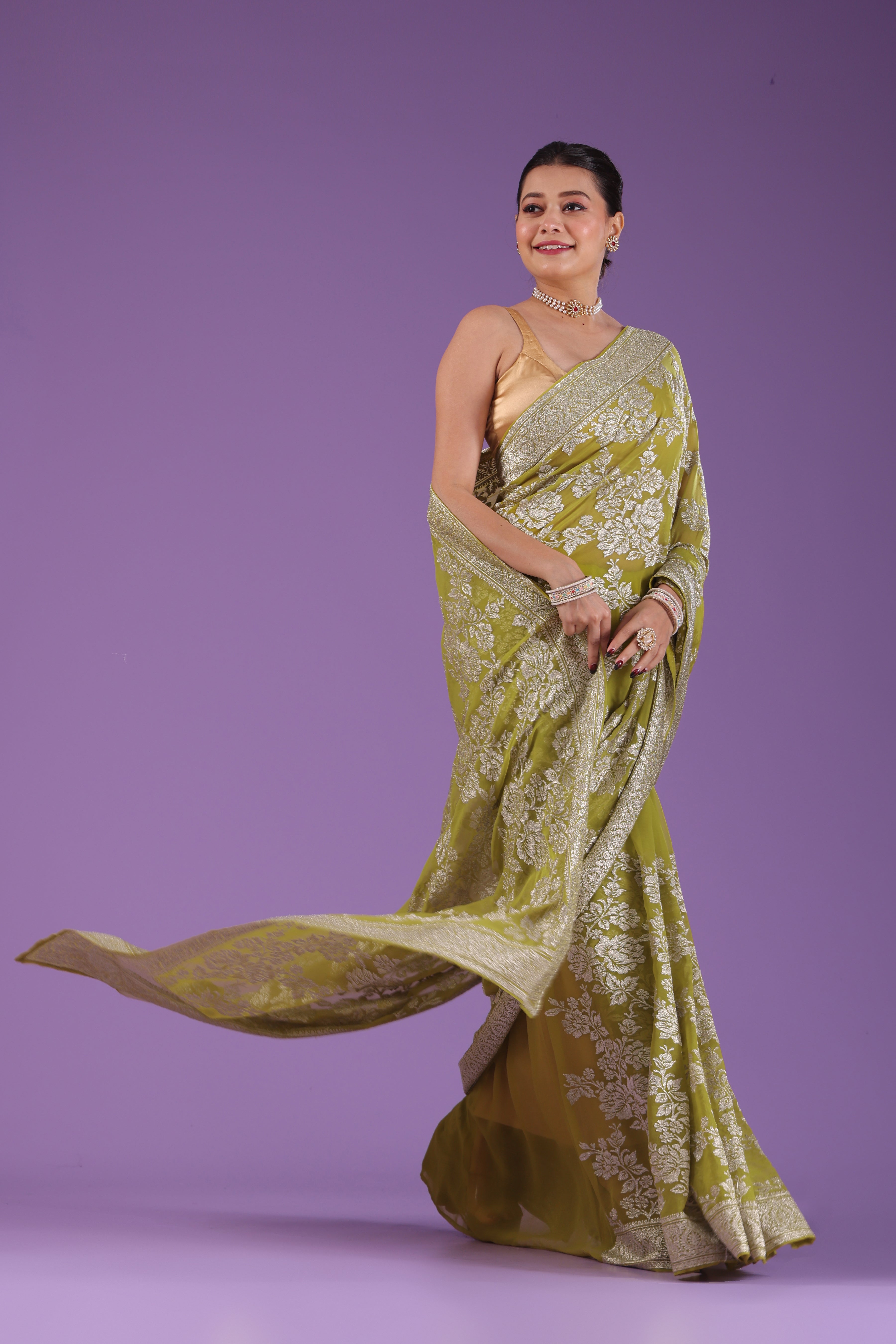 Chiffon Banarasi
