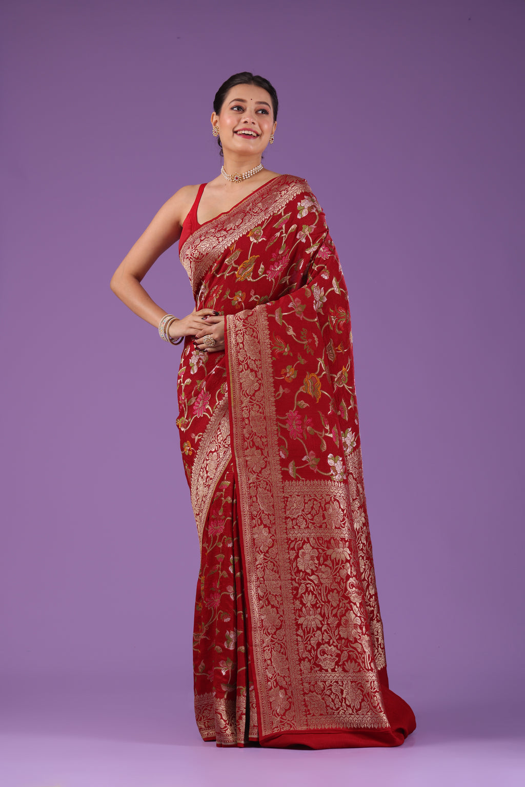 Tussar Georgette