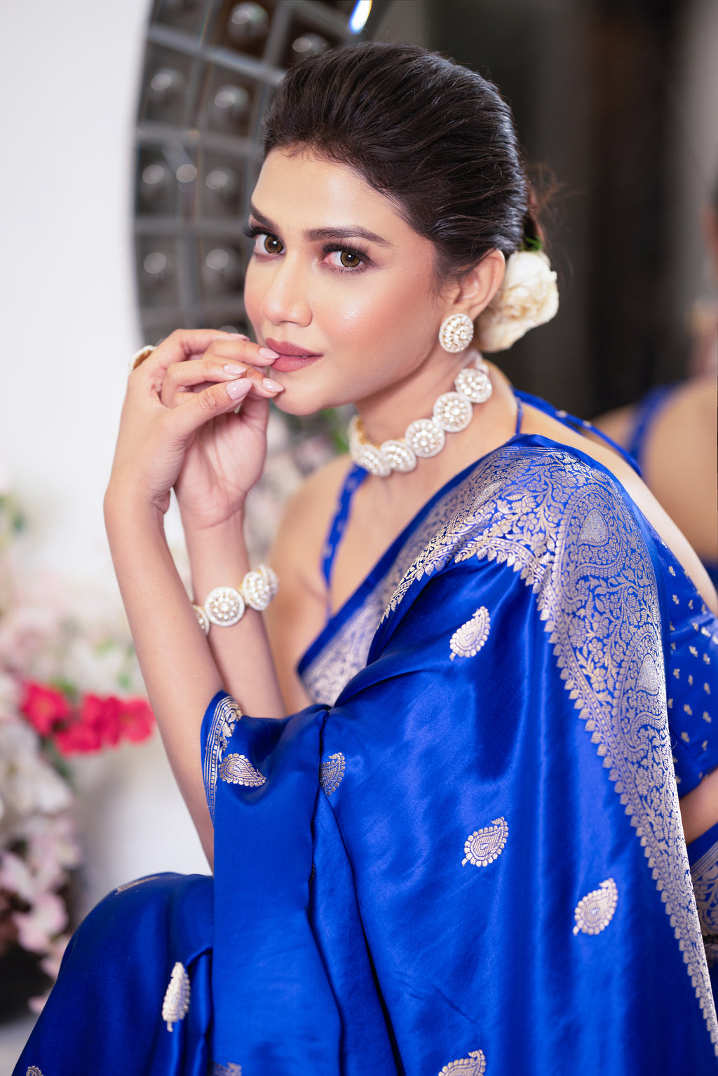 Pure Mashru Saree