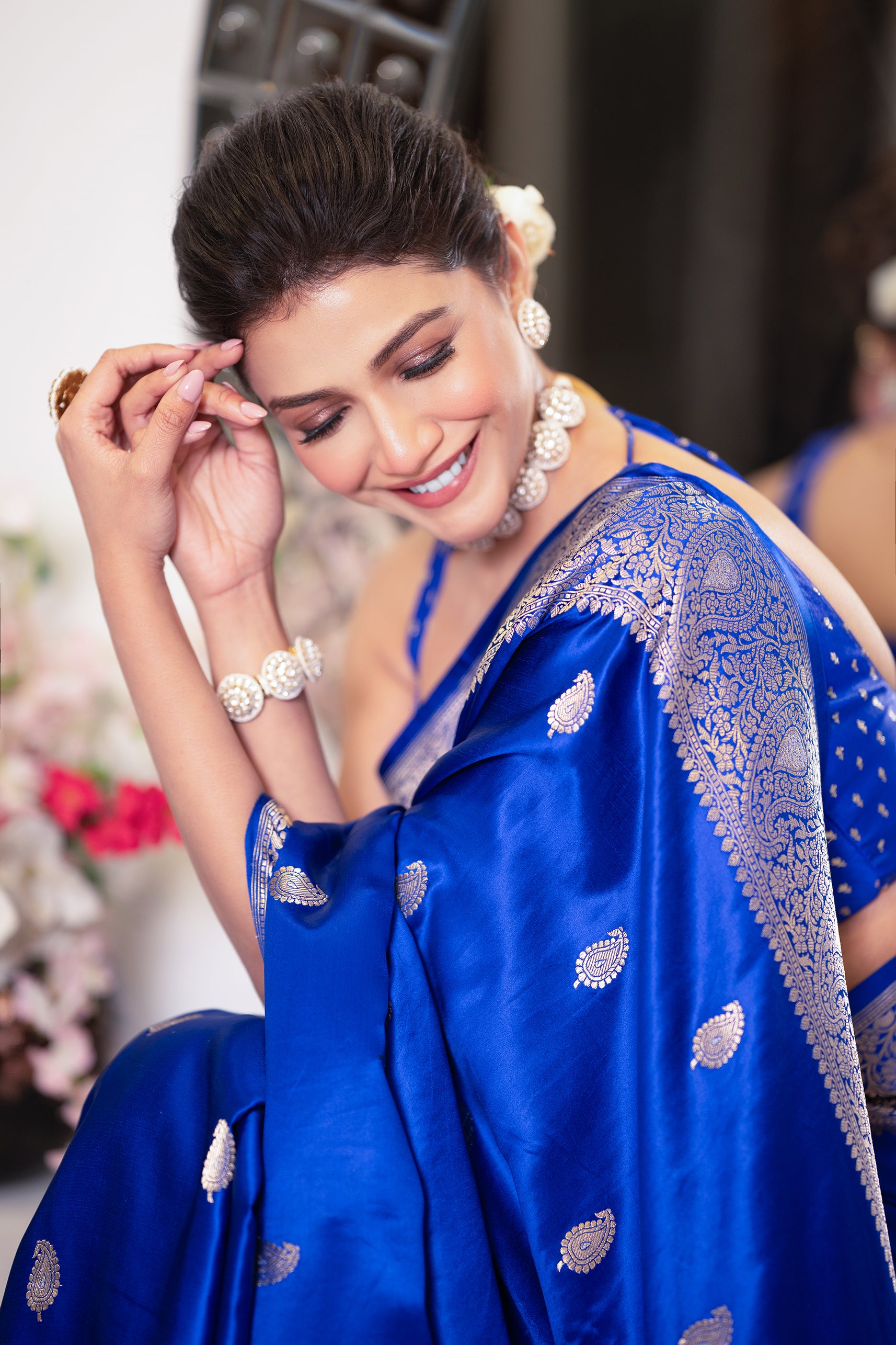 Pure Mashru Saree