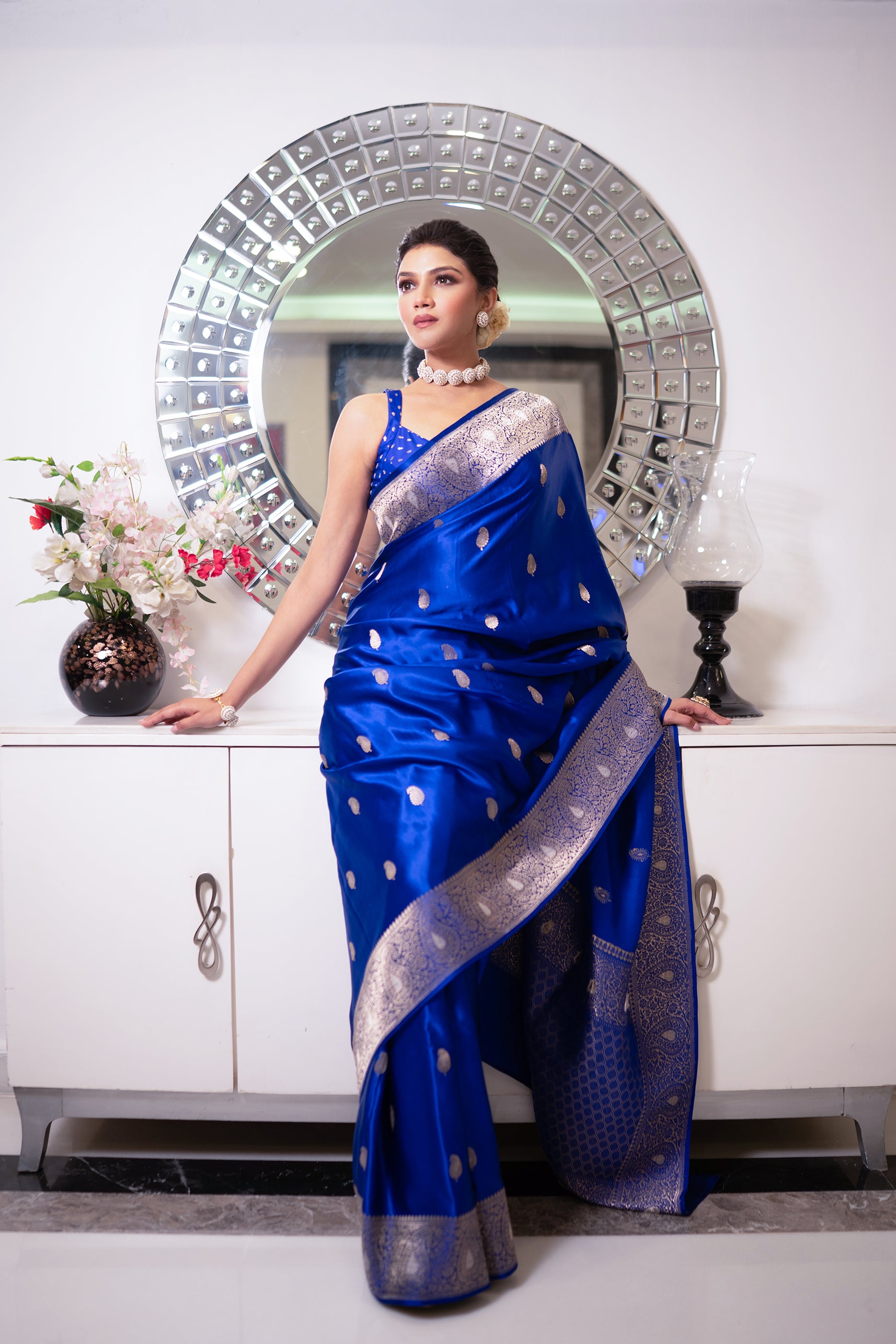 Pure Mashru Saree