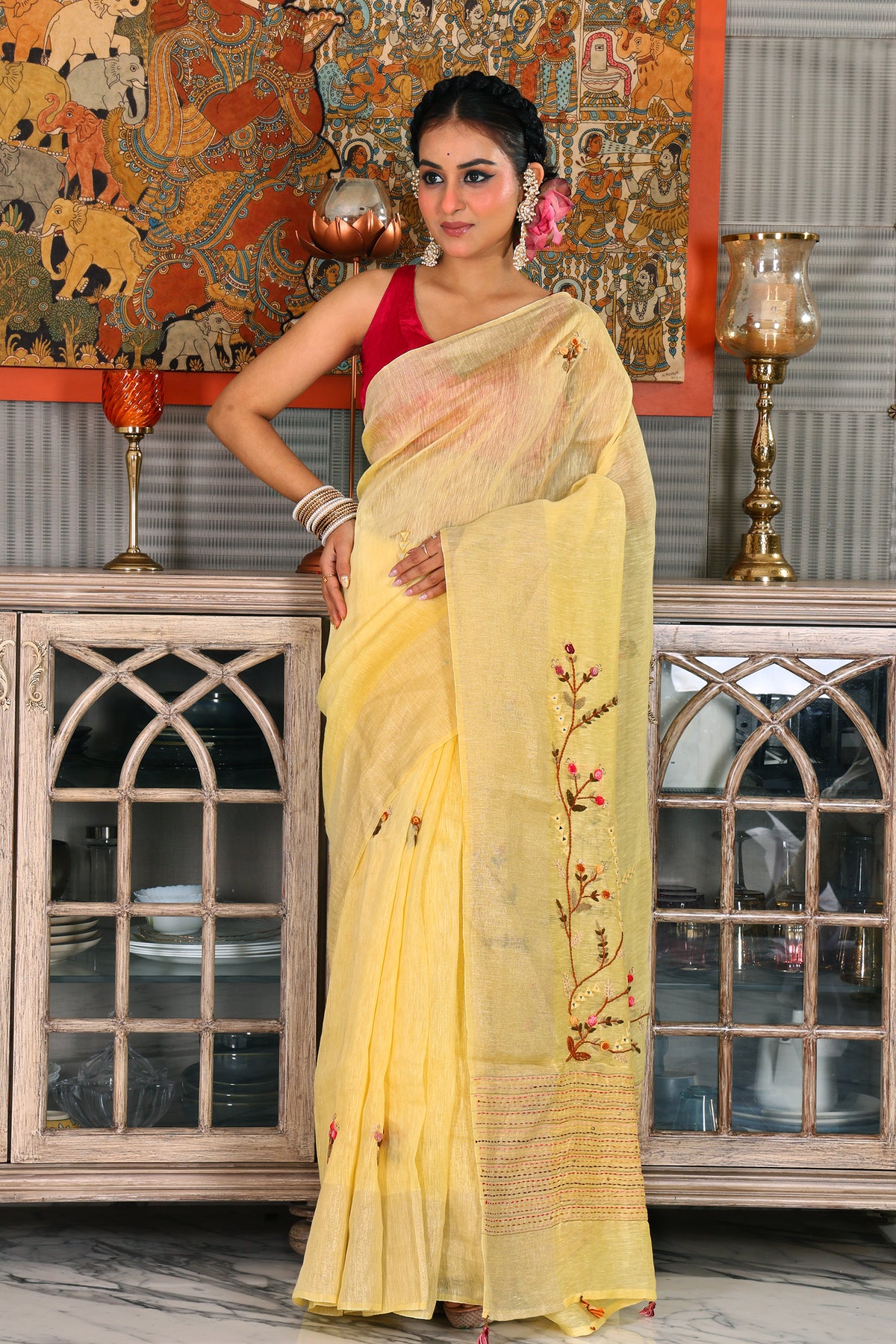 Silk Linen Handwork