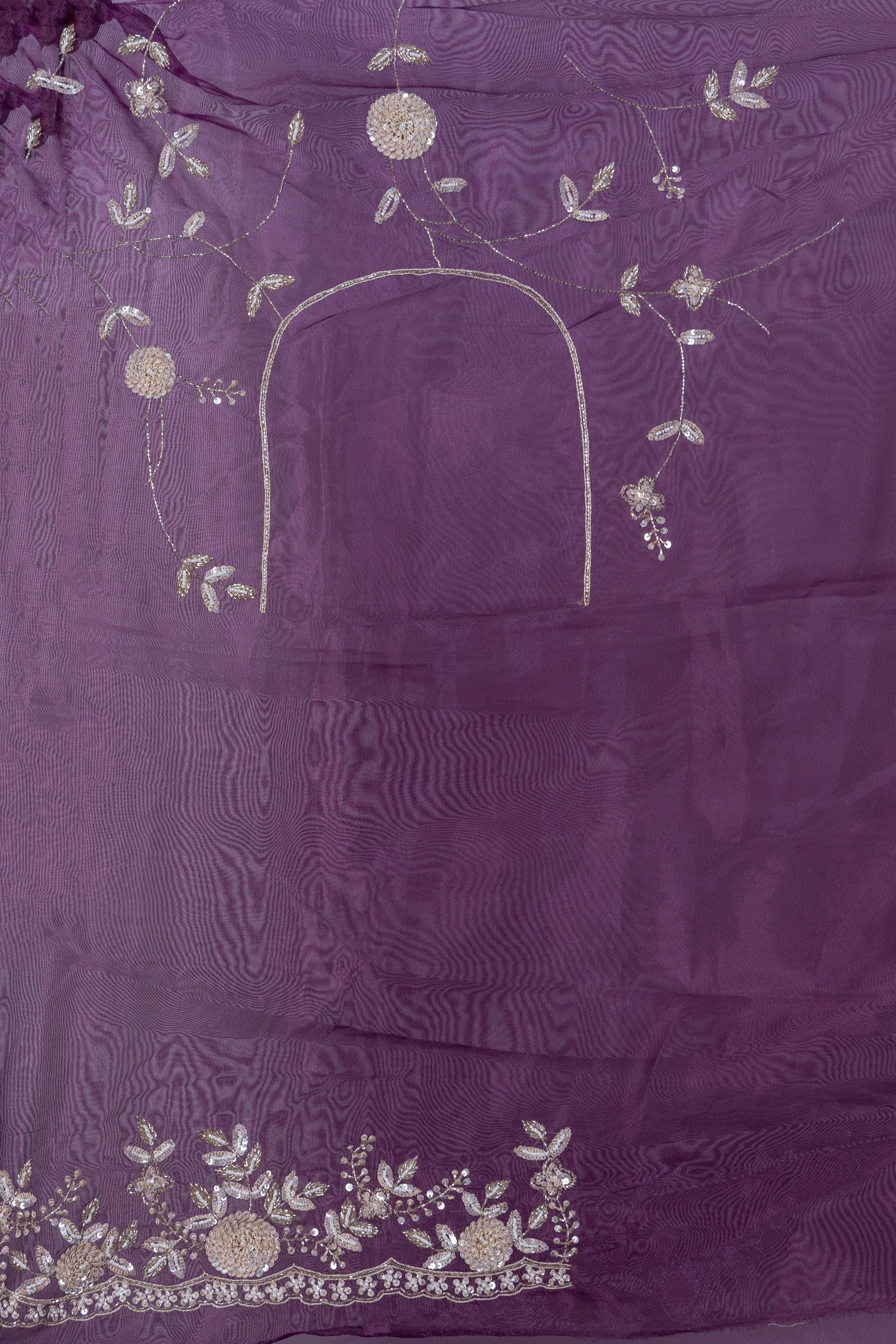 Glass Tissue Zardosi Work