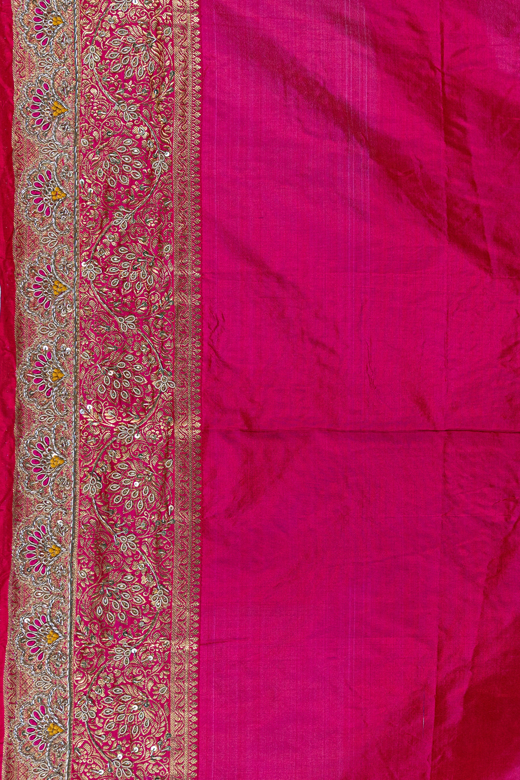 Brocade kanjivaram Zardosi Work