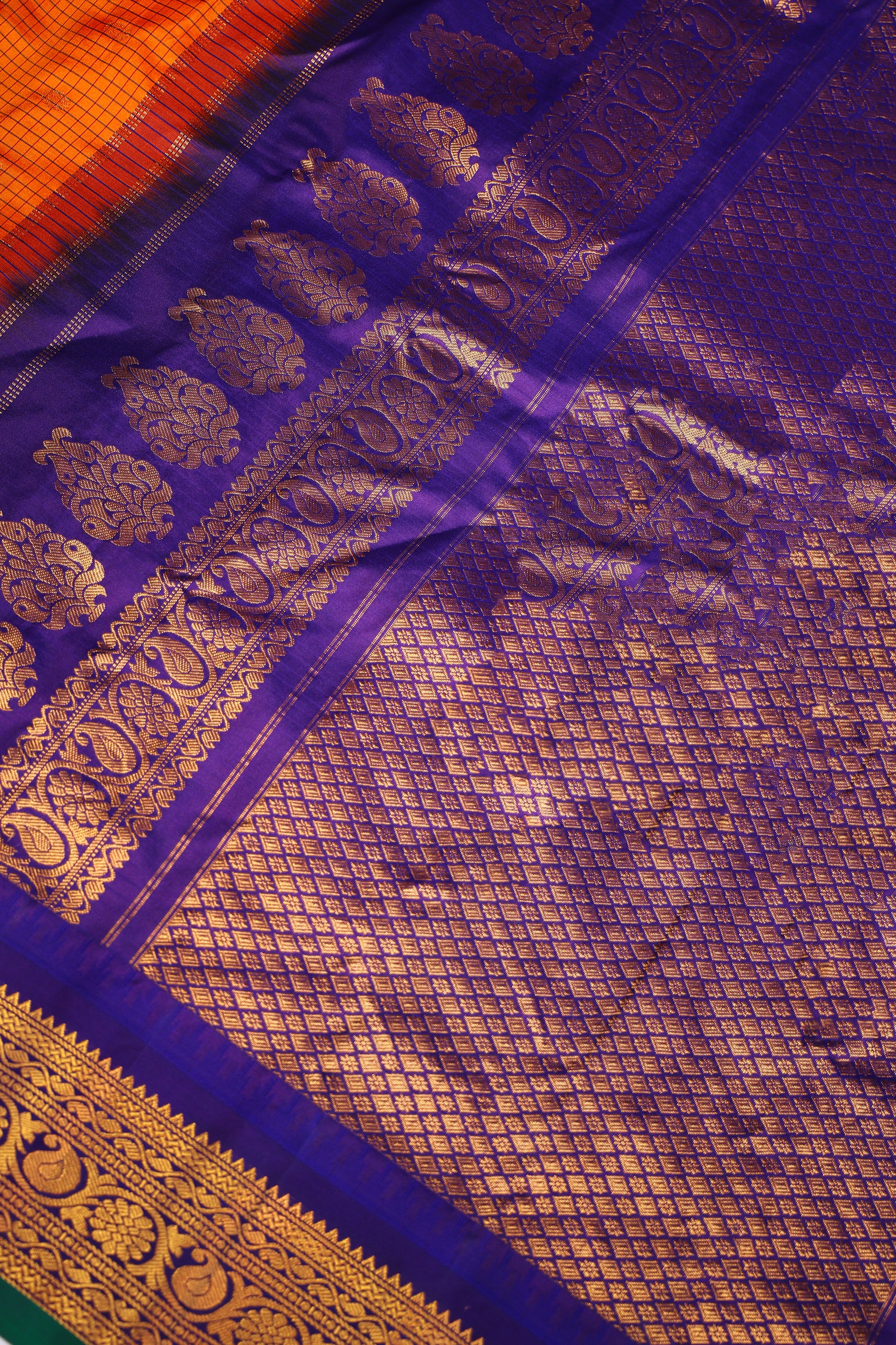 Powerloom Silk Gadwal