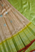 Silk Gadwal Zero Zari