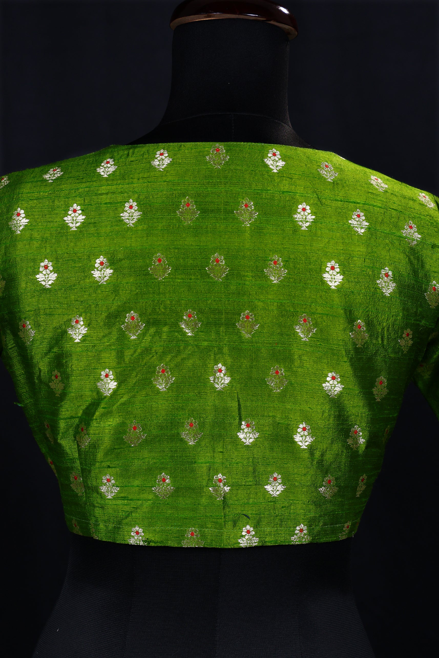 Raw Silk Blouse