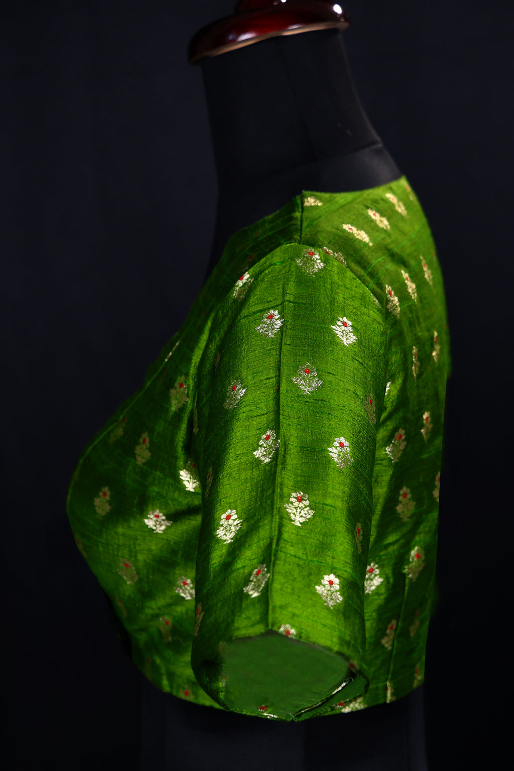 Raw Silk Blouse