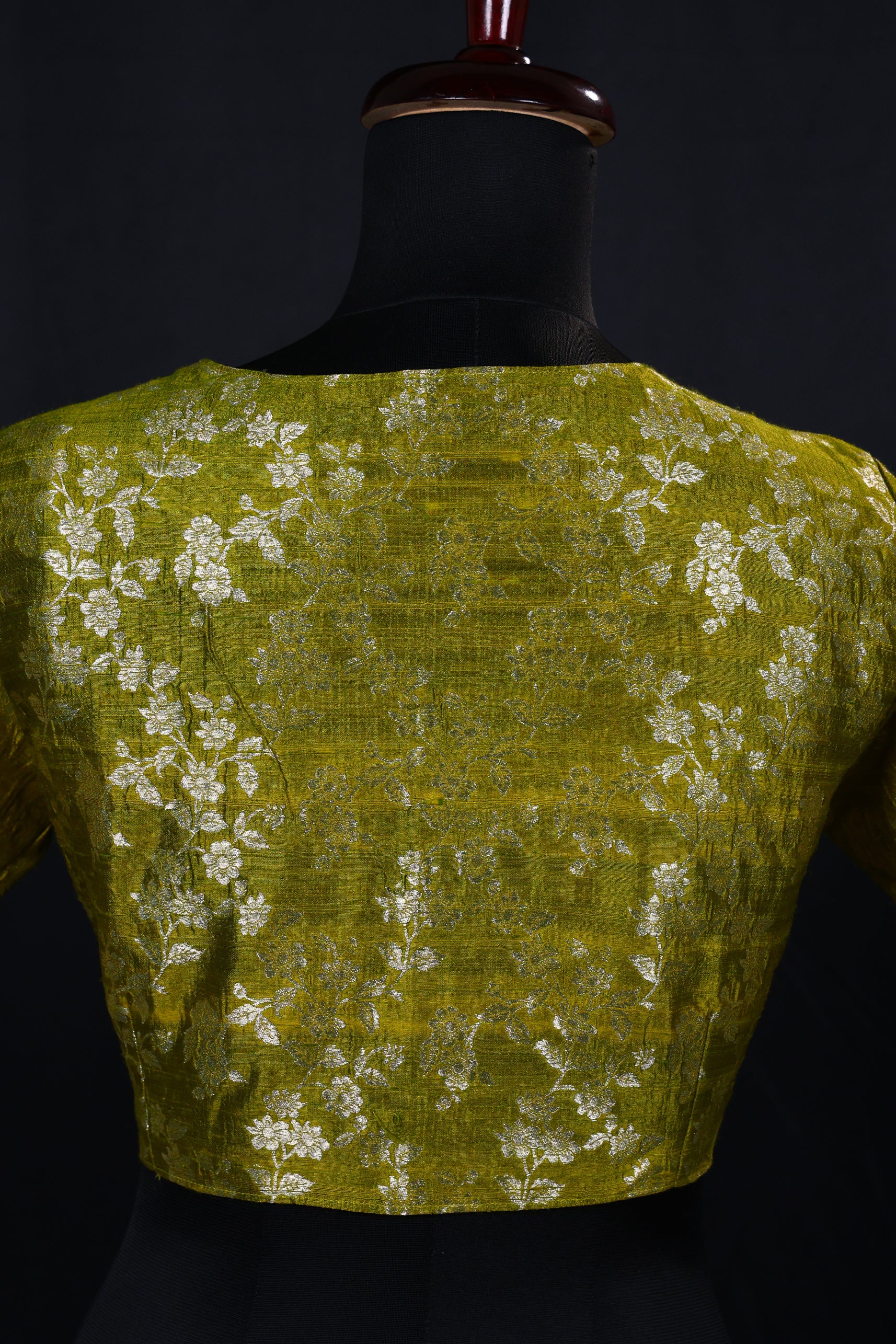 Raw Silk Blouse