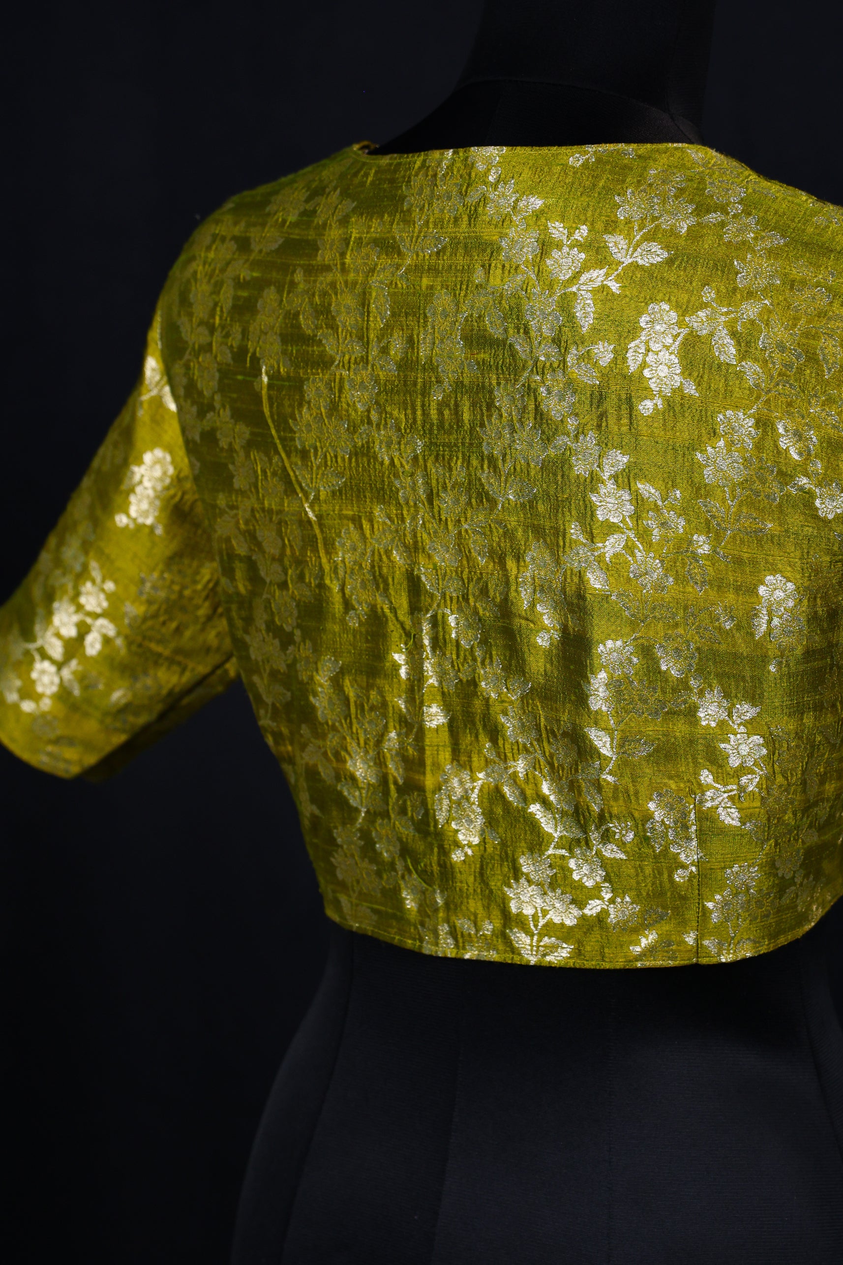 Raw Silk Blouse