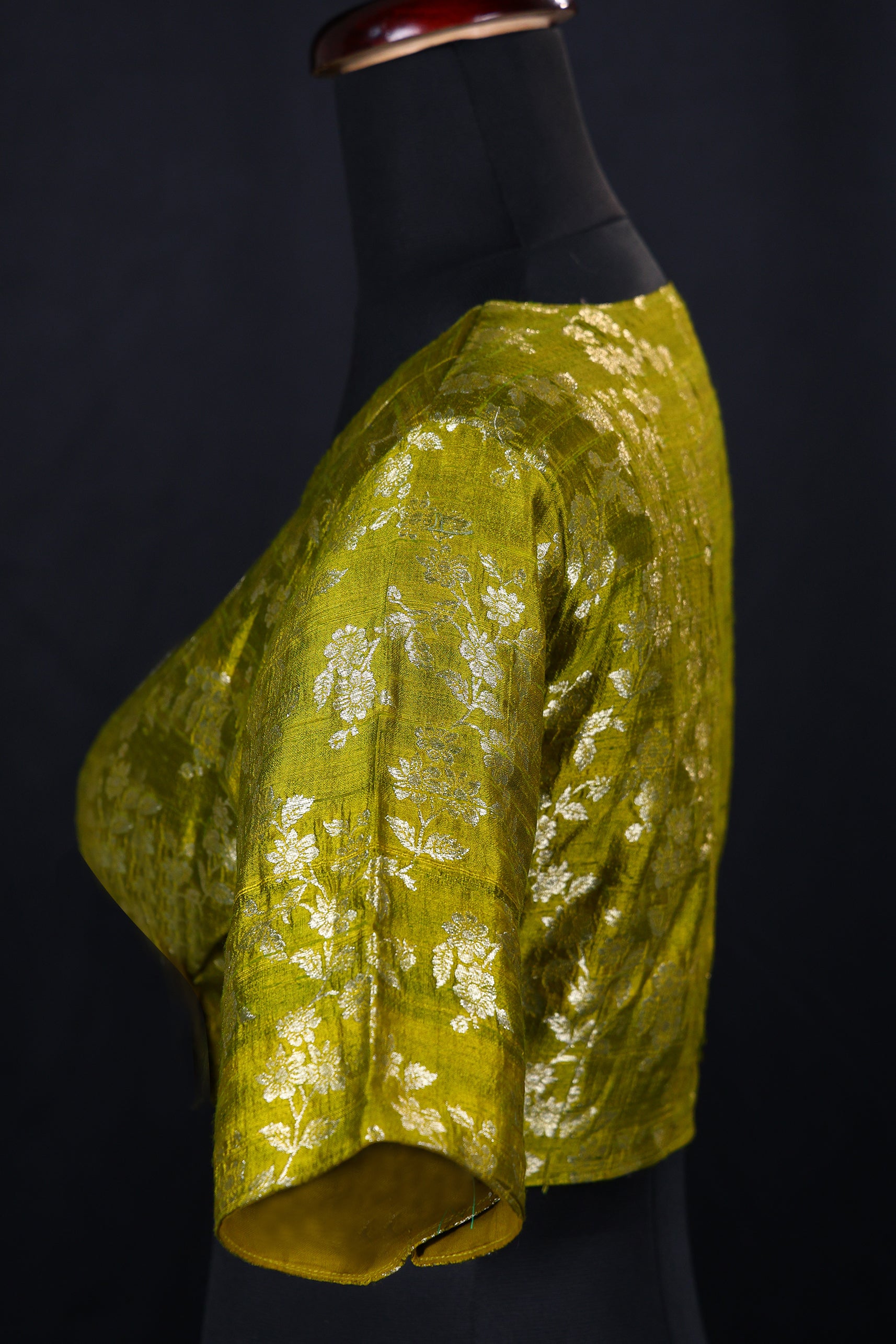 Raw Silk Blouse