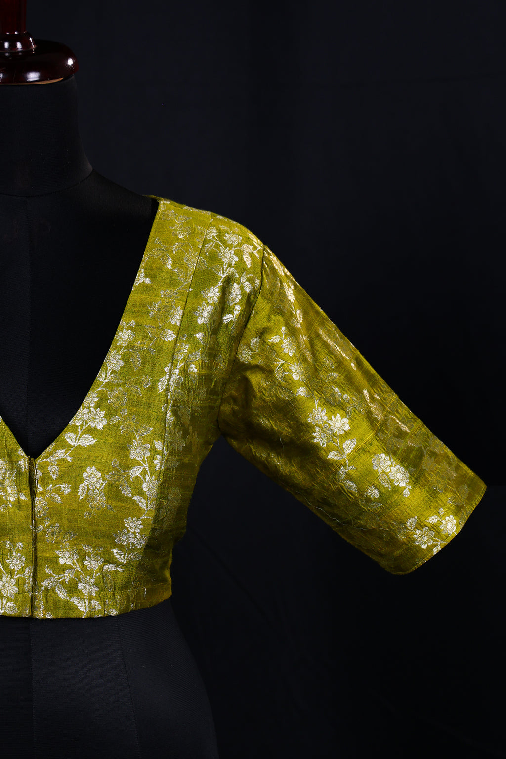 Raw Silk Blouse