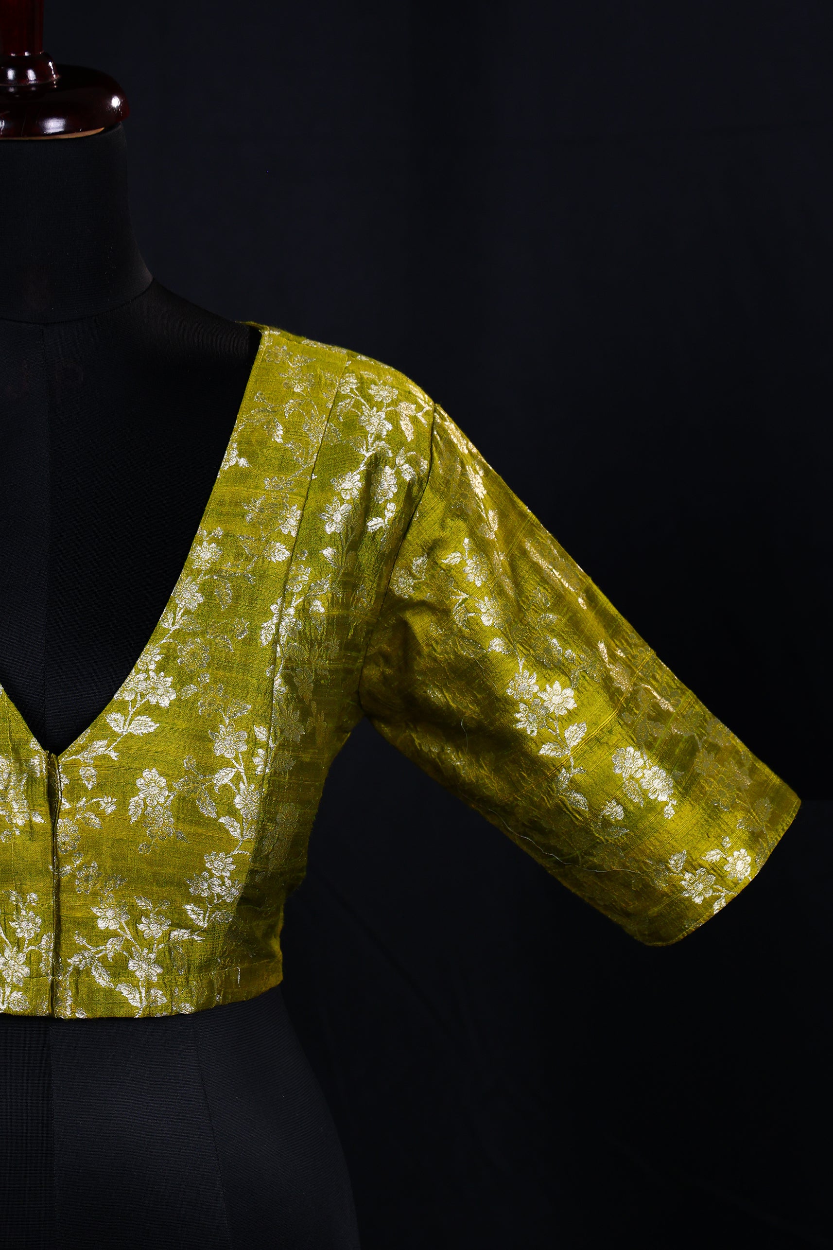 Raw Silk Blouse