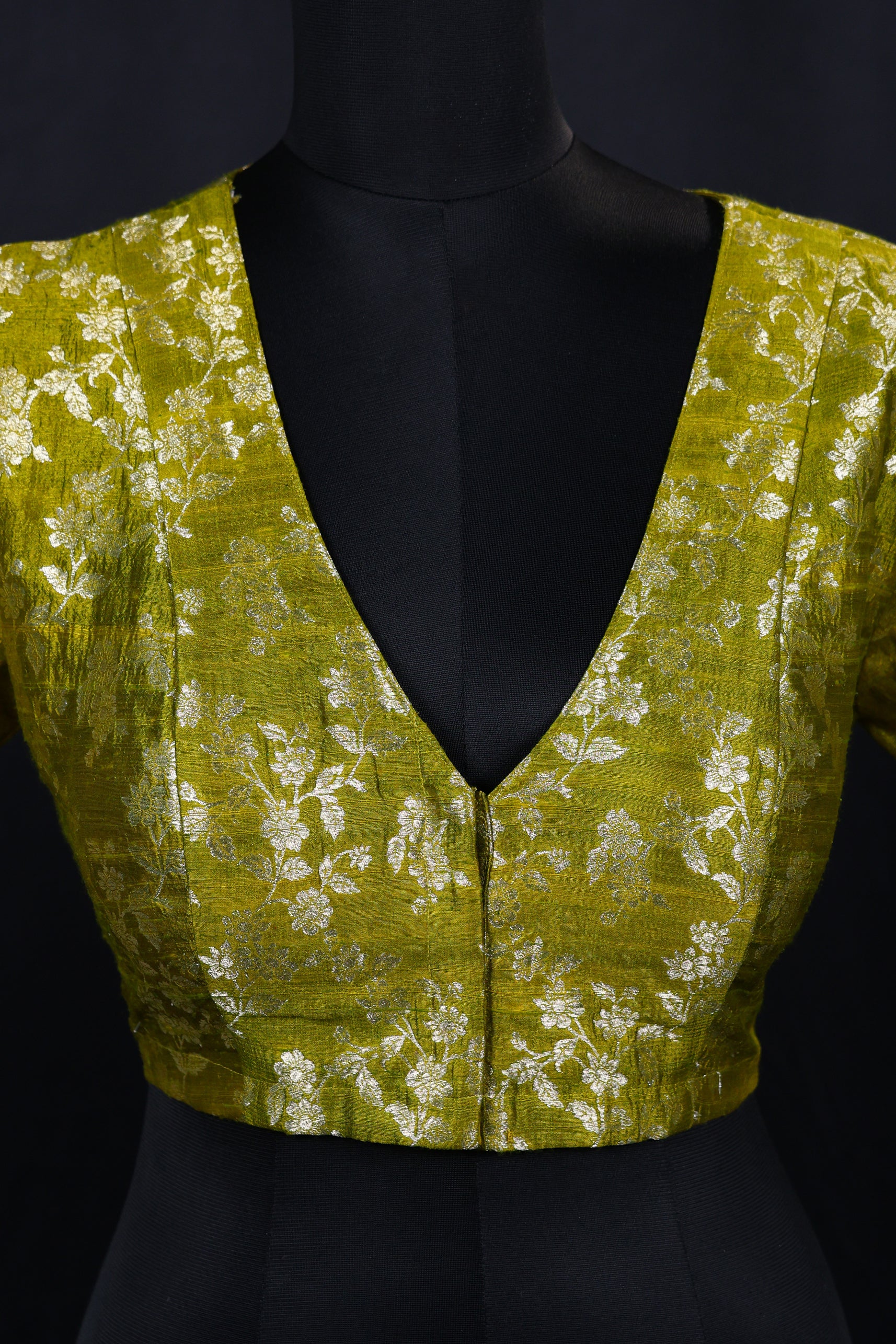 Raw Silk Blouse