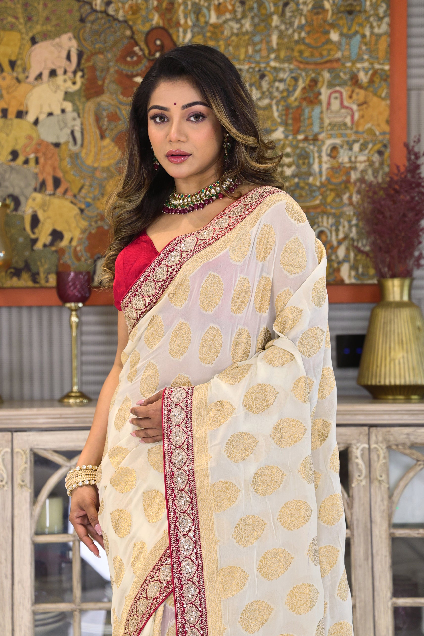 Khaddi With Less Border