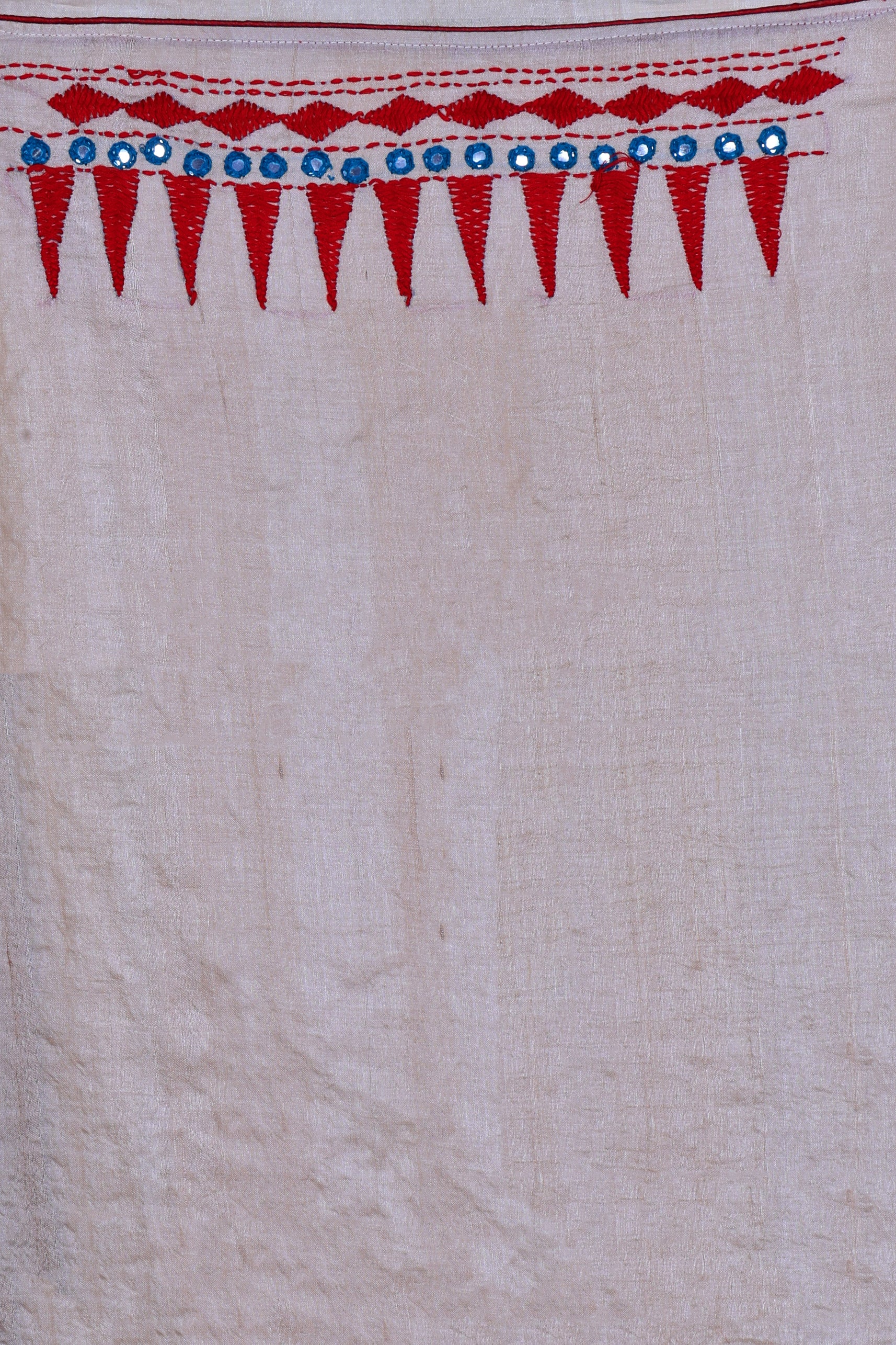 Tussar Hand Embroidery