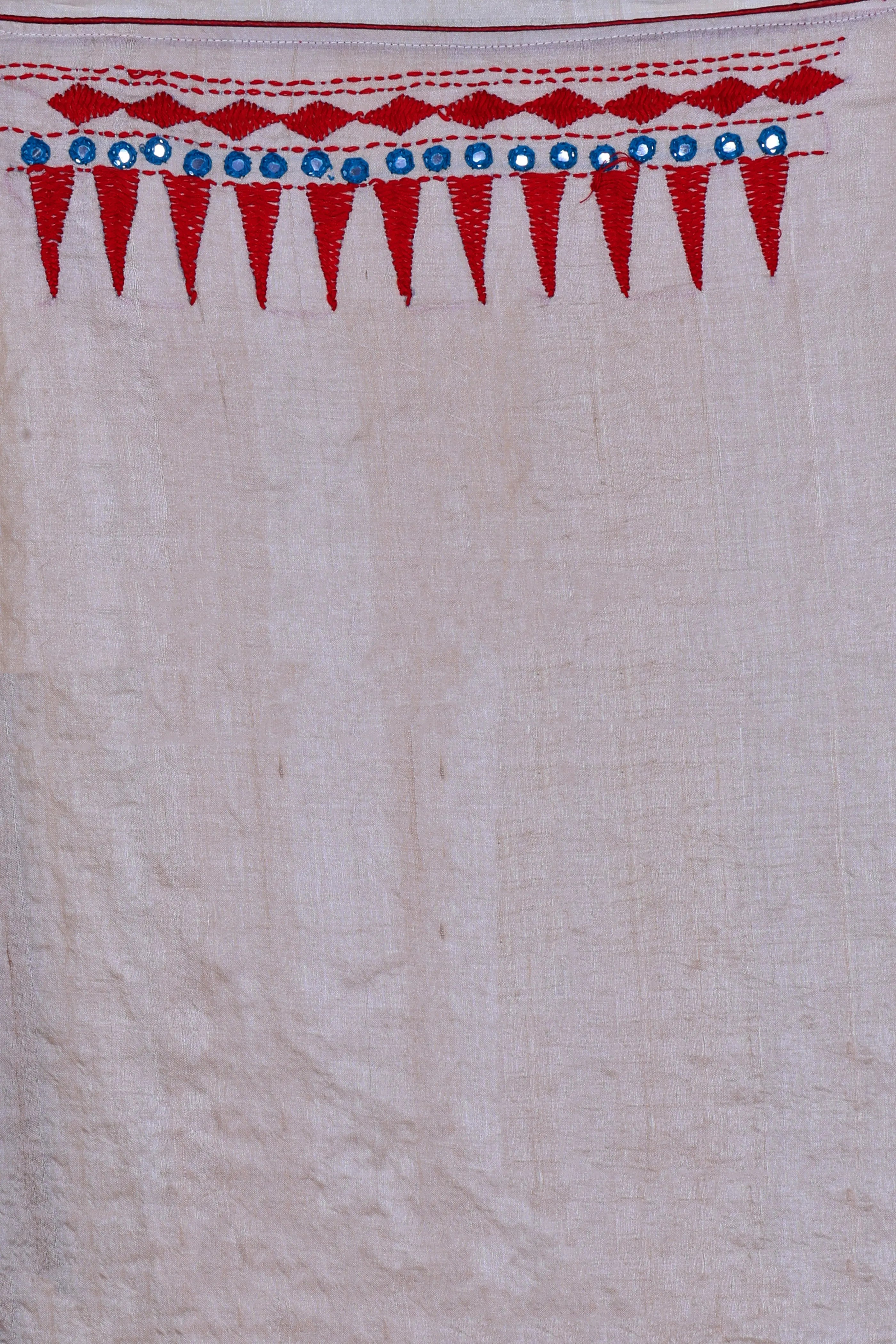 Tussar Hand Embroidery