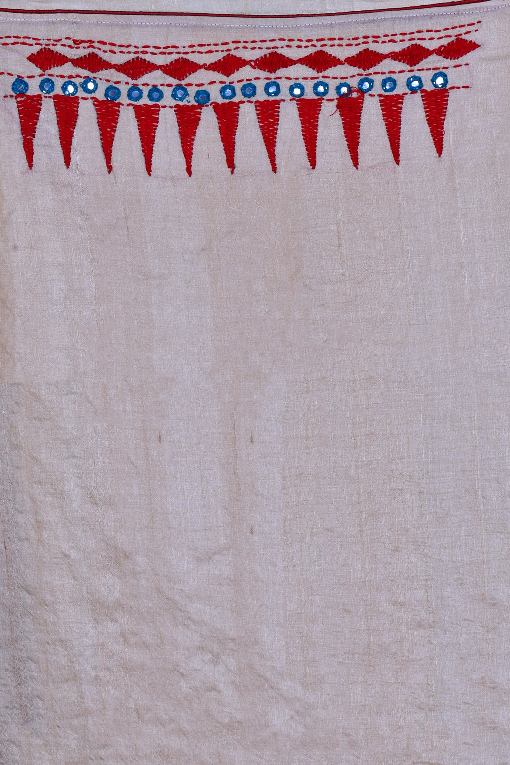 Tussar Hand Embroidery