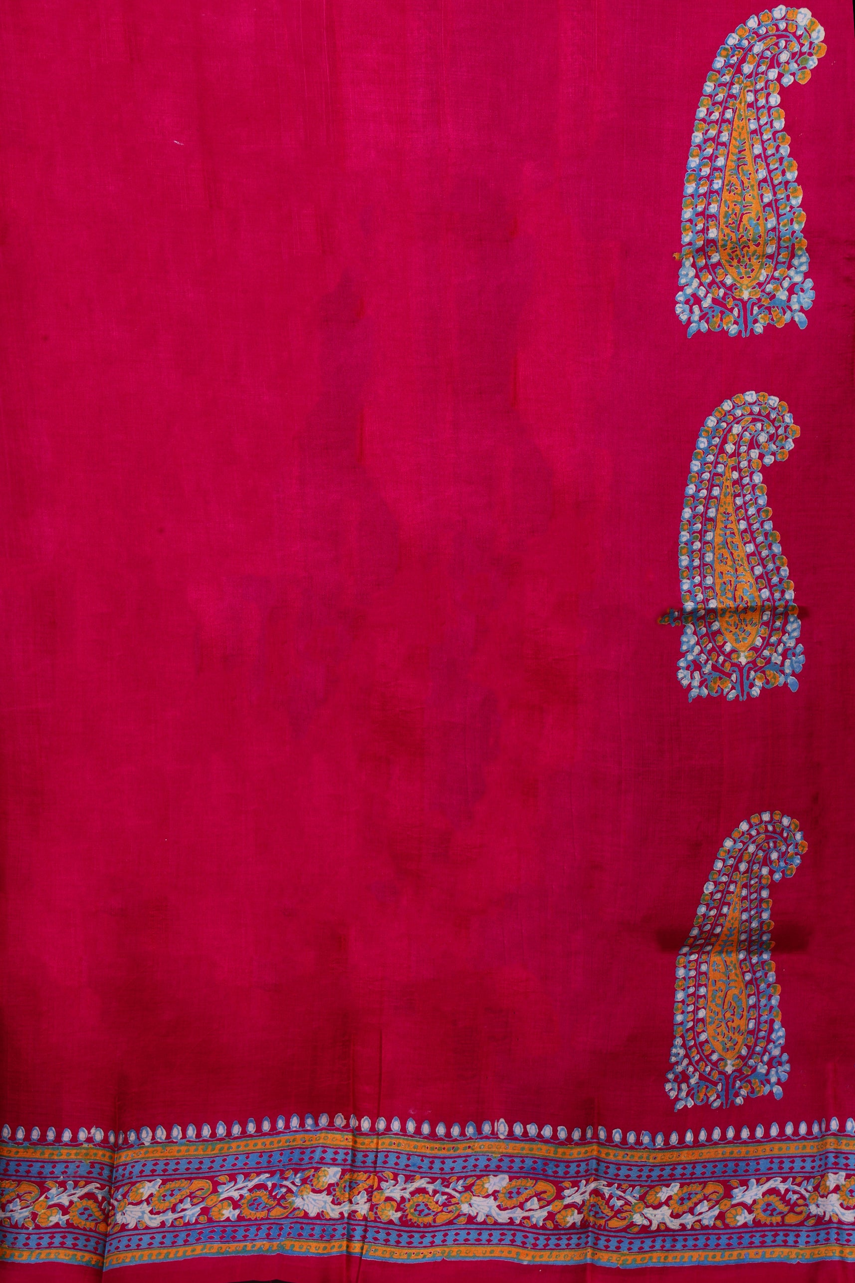 Katan Silk Block Print