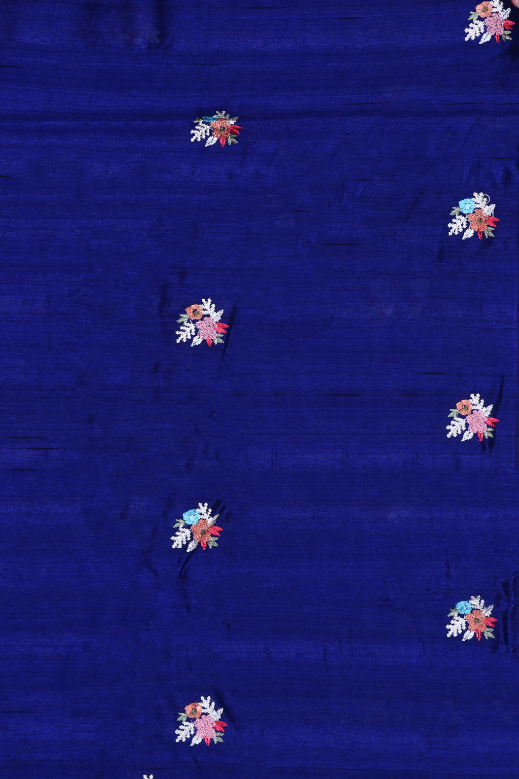 Semi Tussar Embroidery