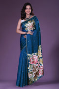 Semi Tussar Embroidery