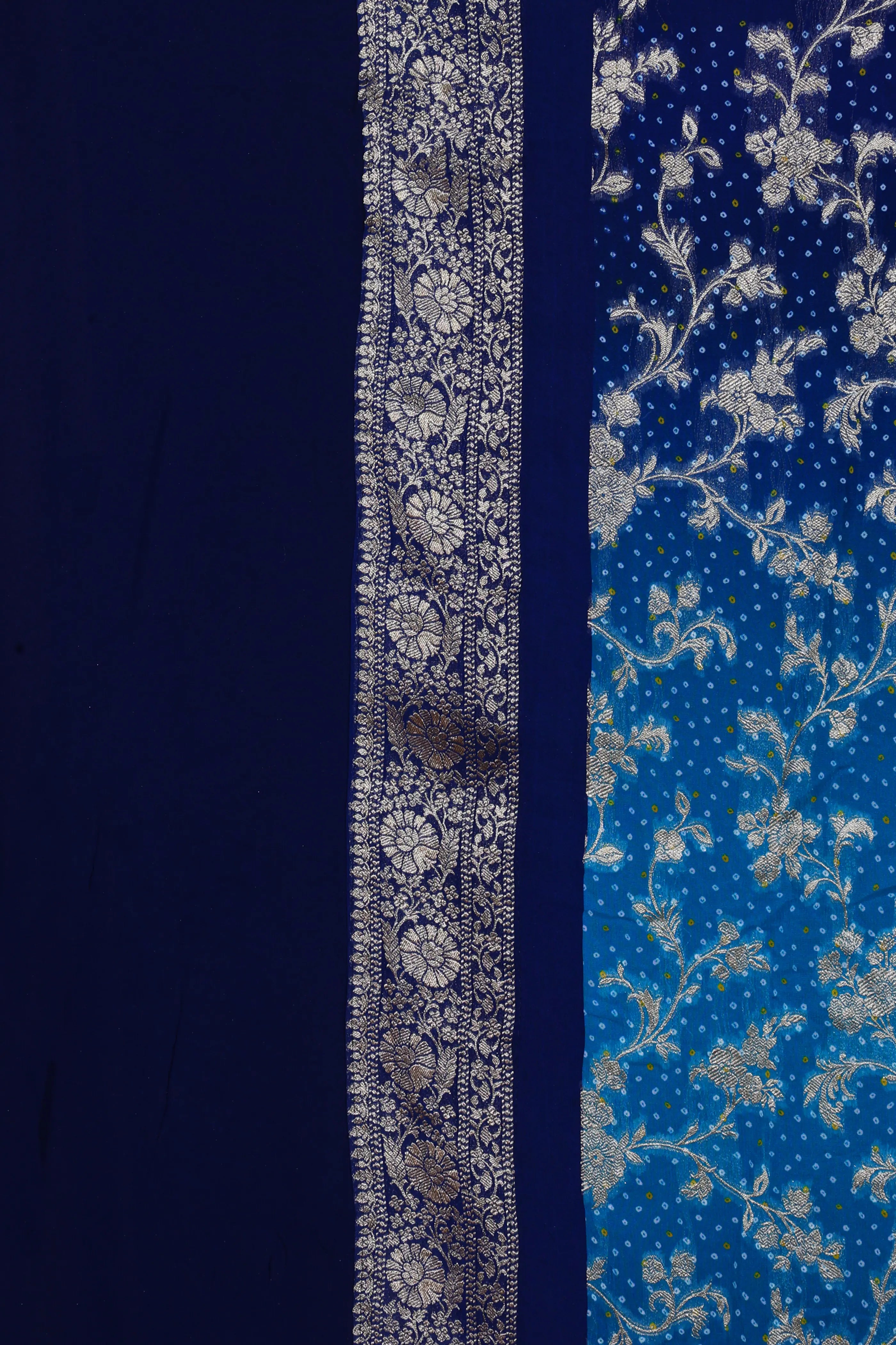 Semi Bandhej Khaddi