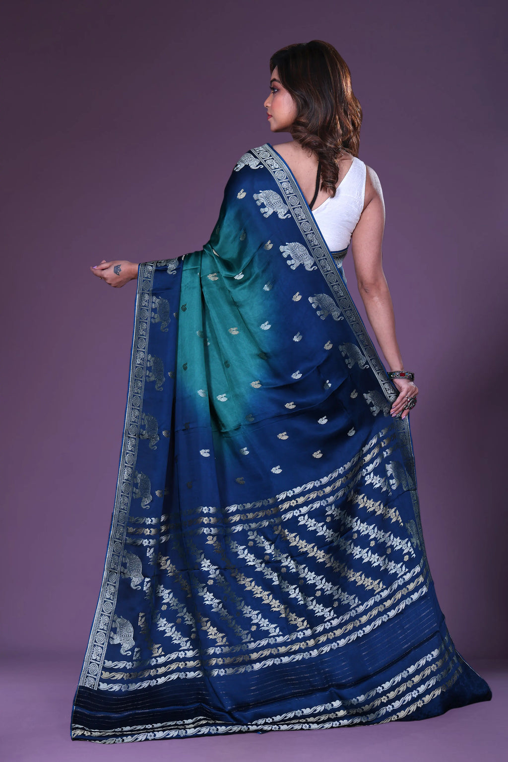 Shaded Semi Mashru