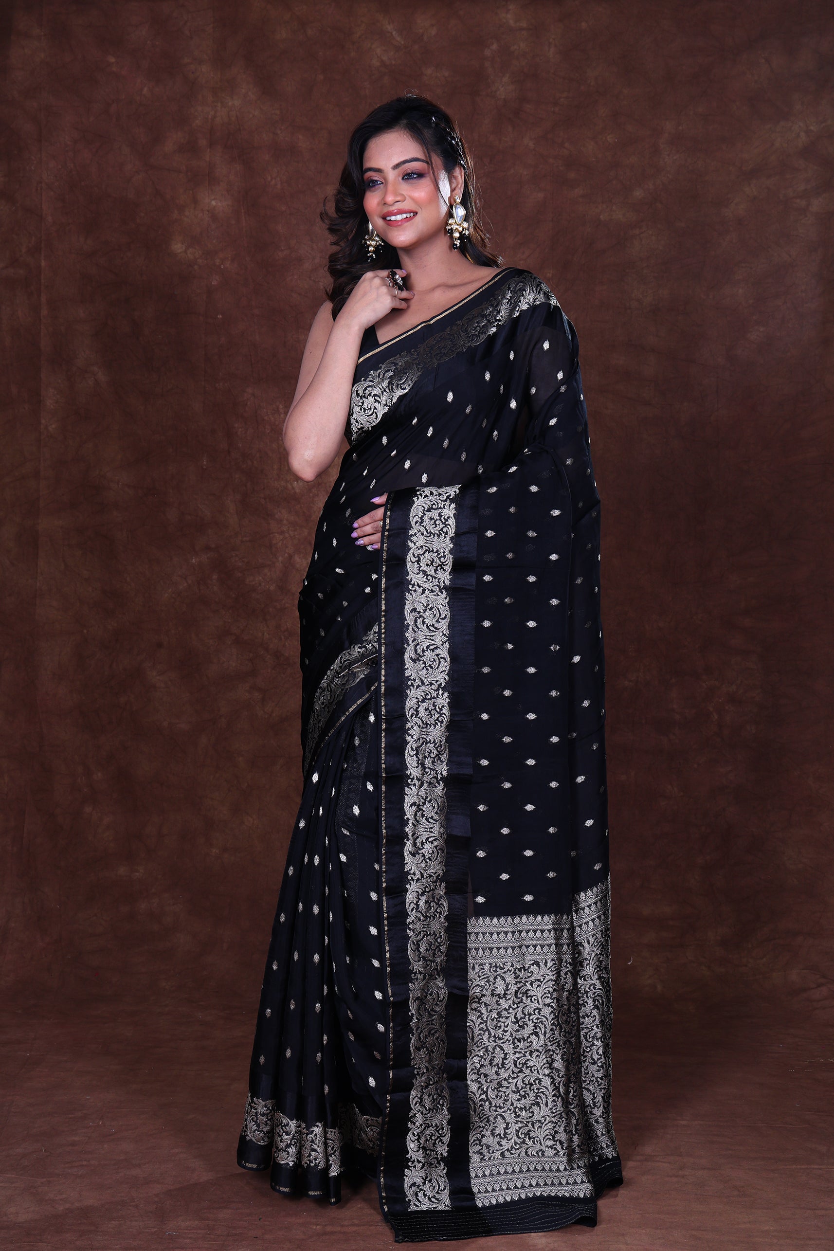 Semi Kora Satin Border