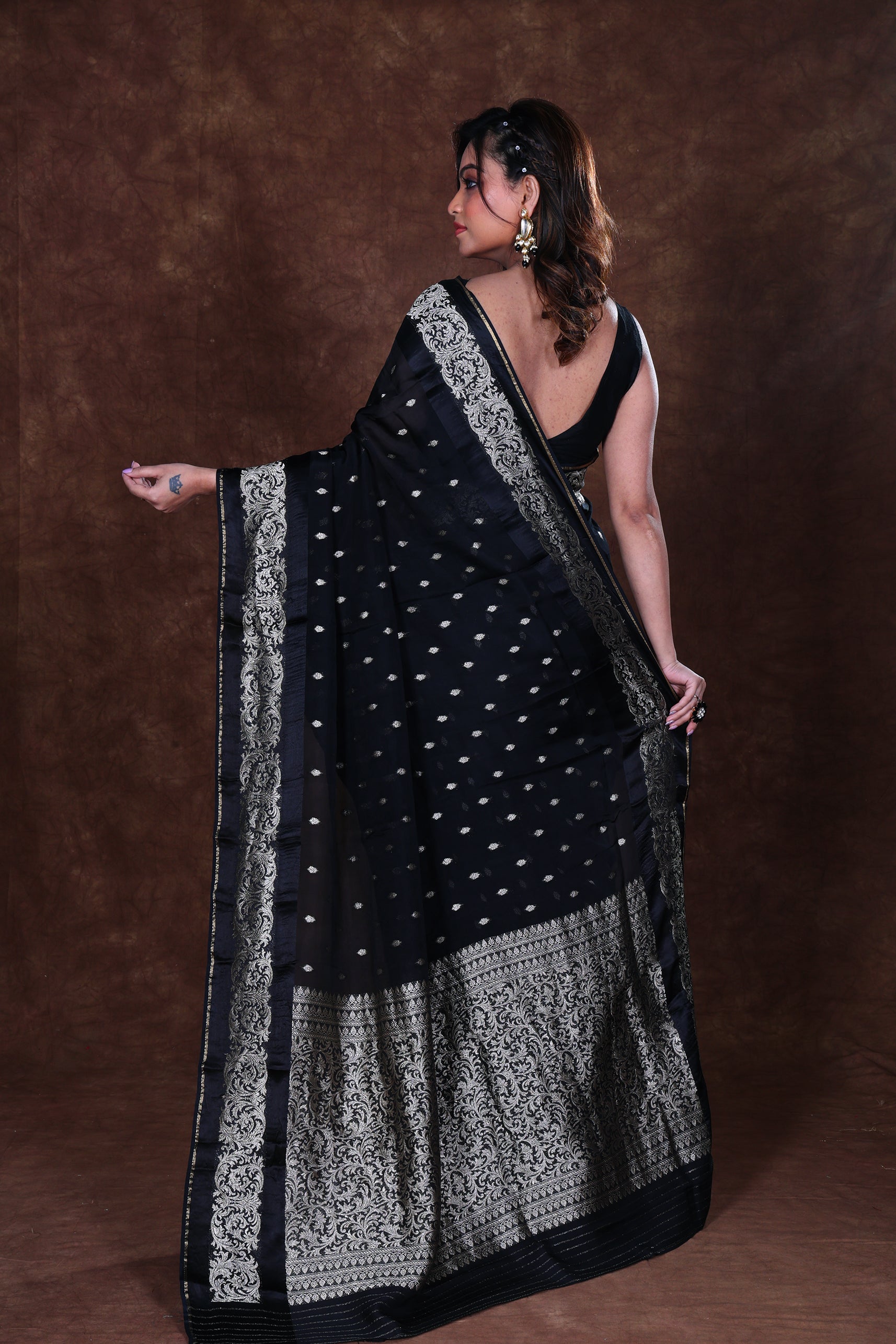 Semi Kora Satin Border